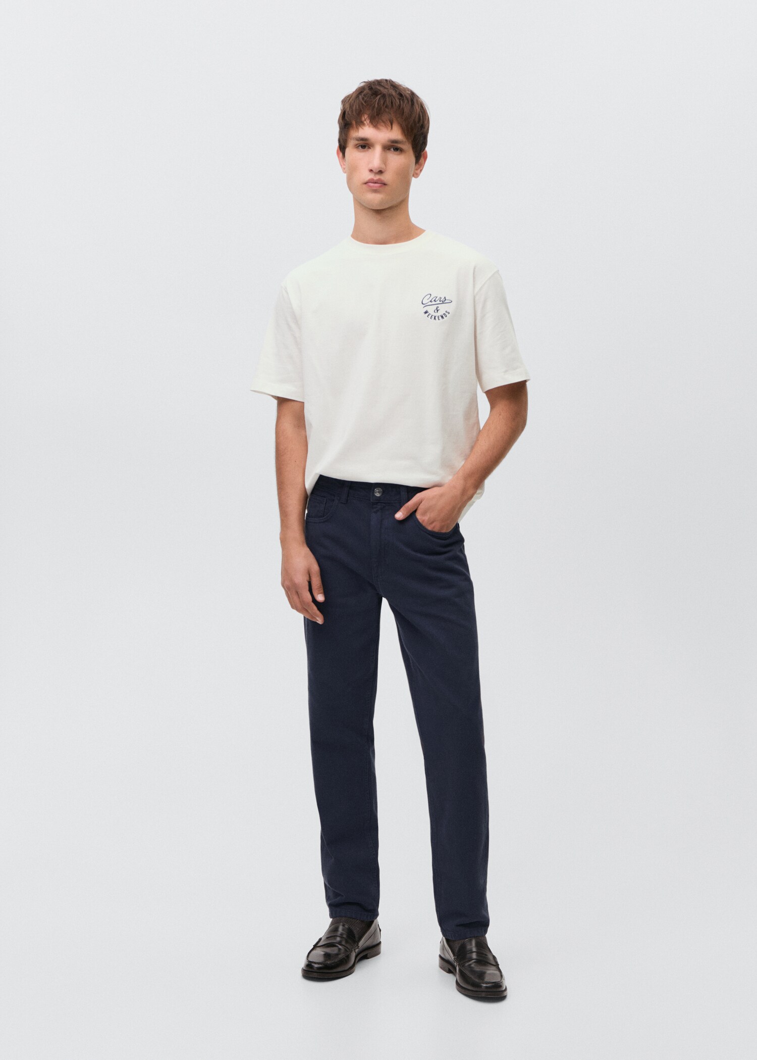 Slim-fit jeans - General plane