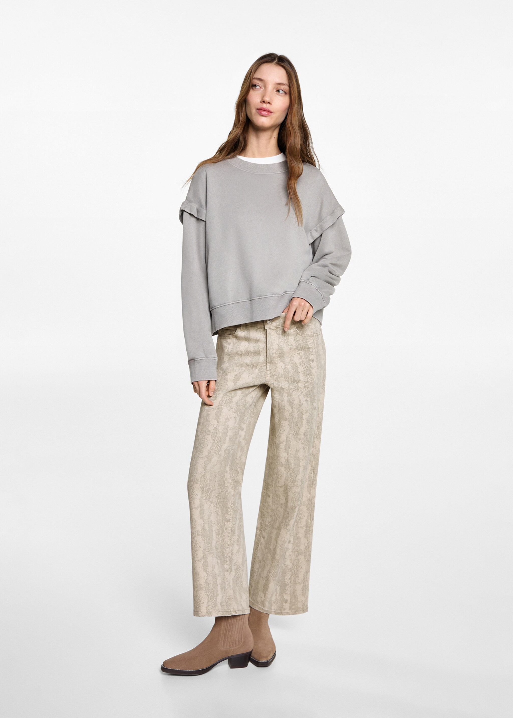 Oversize desenli pantolon - Genel plan