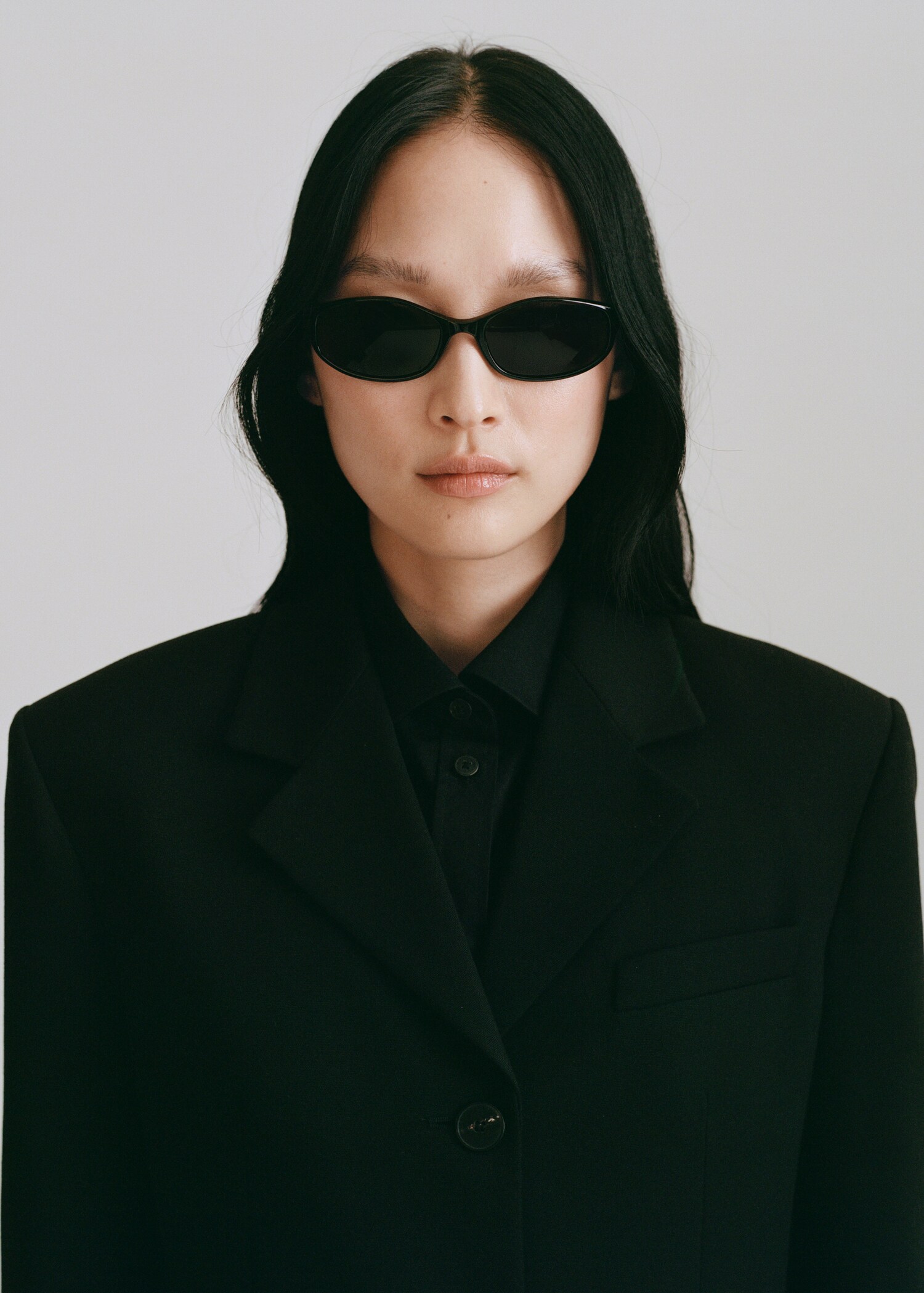 Thin-frame sunglasses - General plane