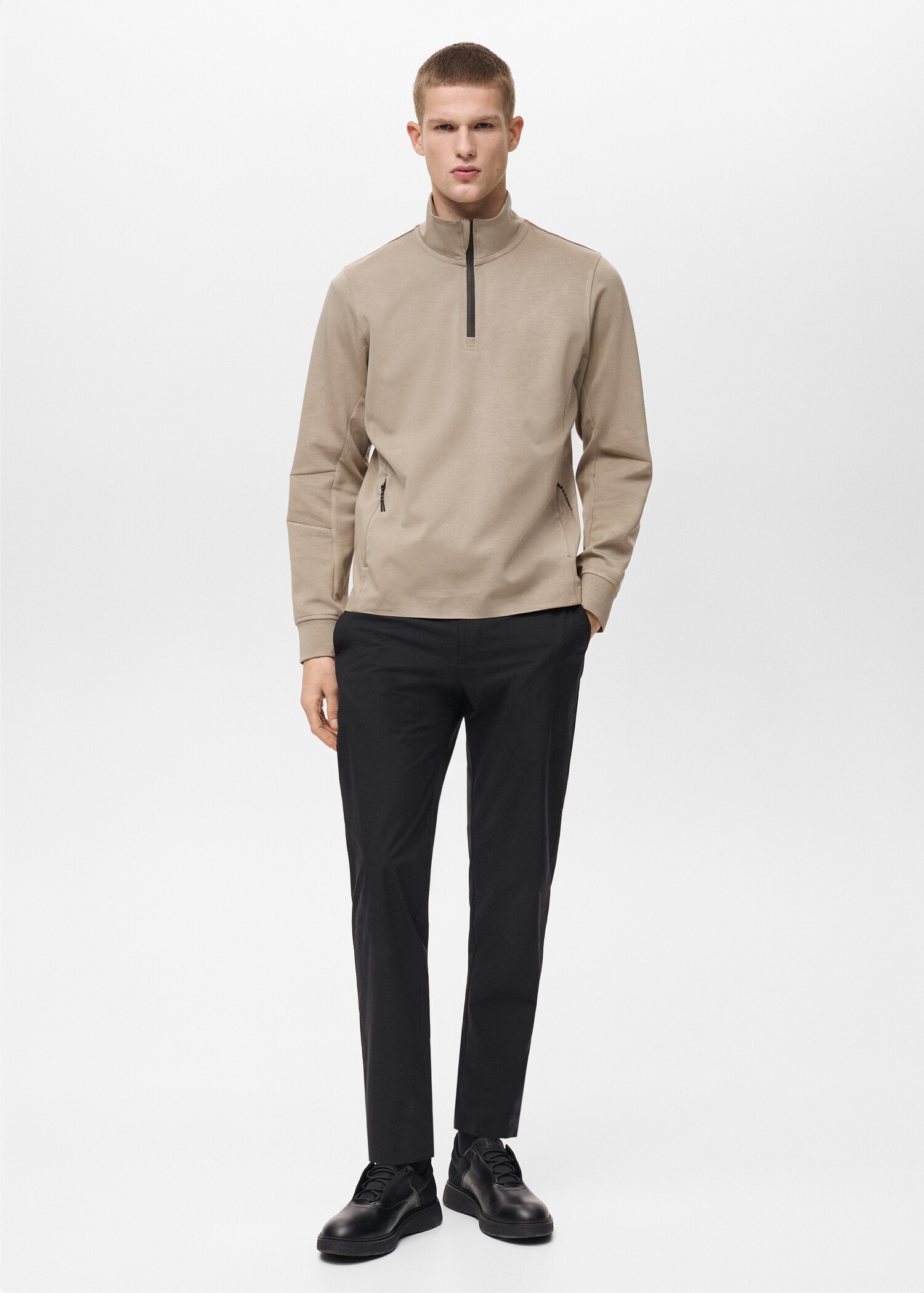 Reißverschluss-Sweatshirt COOLMAX® - Allgemeine Ansicht