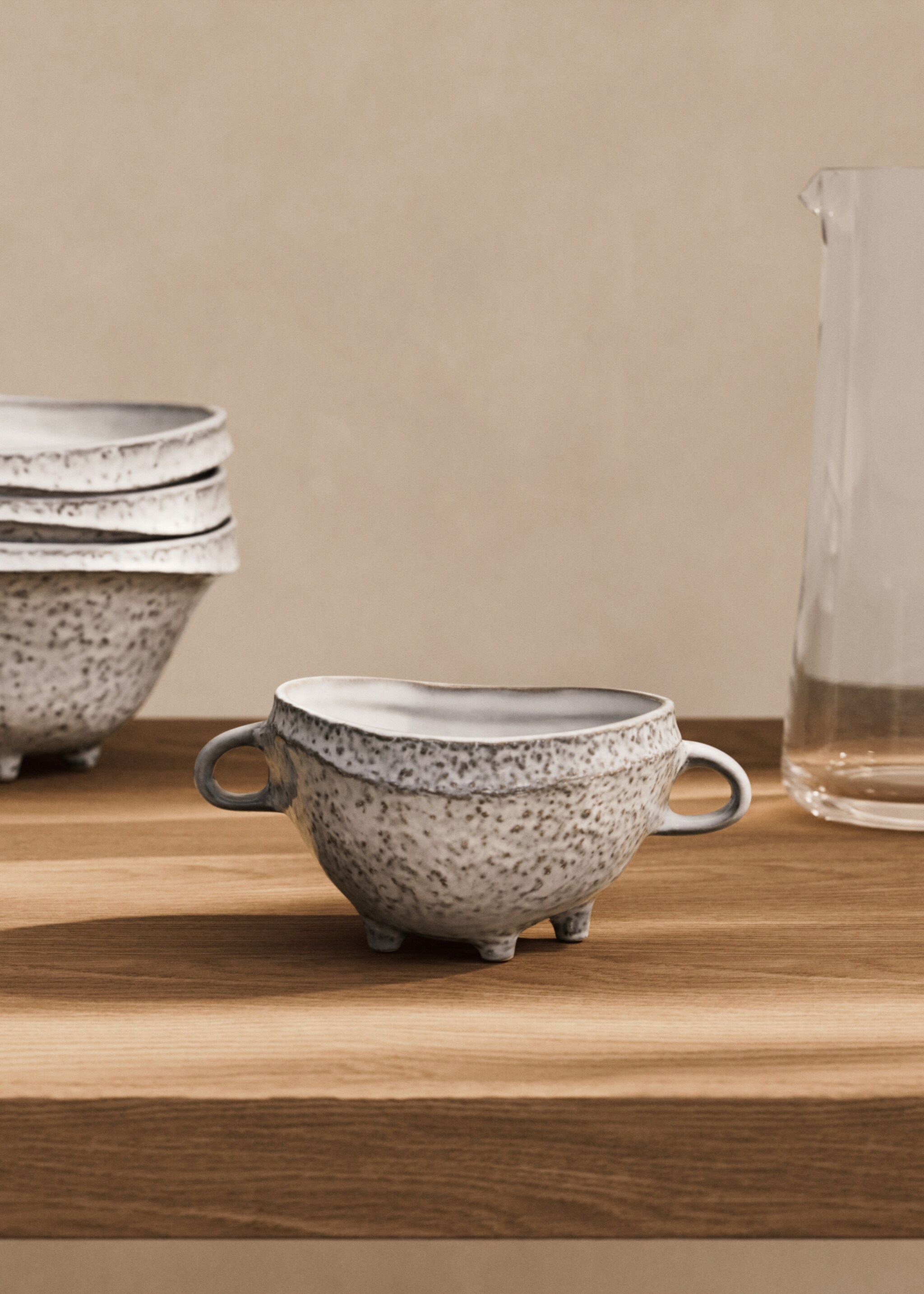Bowl gres irregular mediano - Plano general