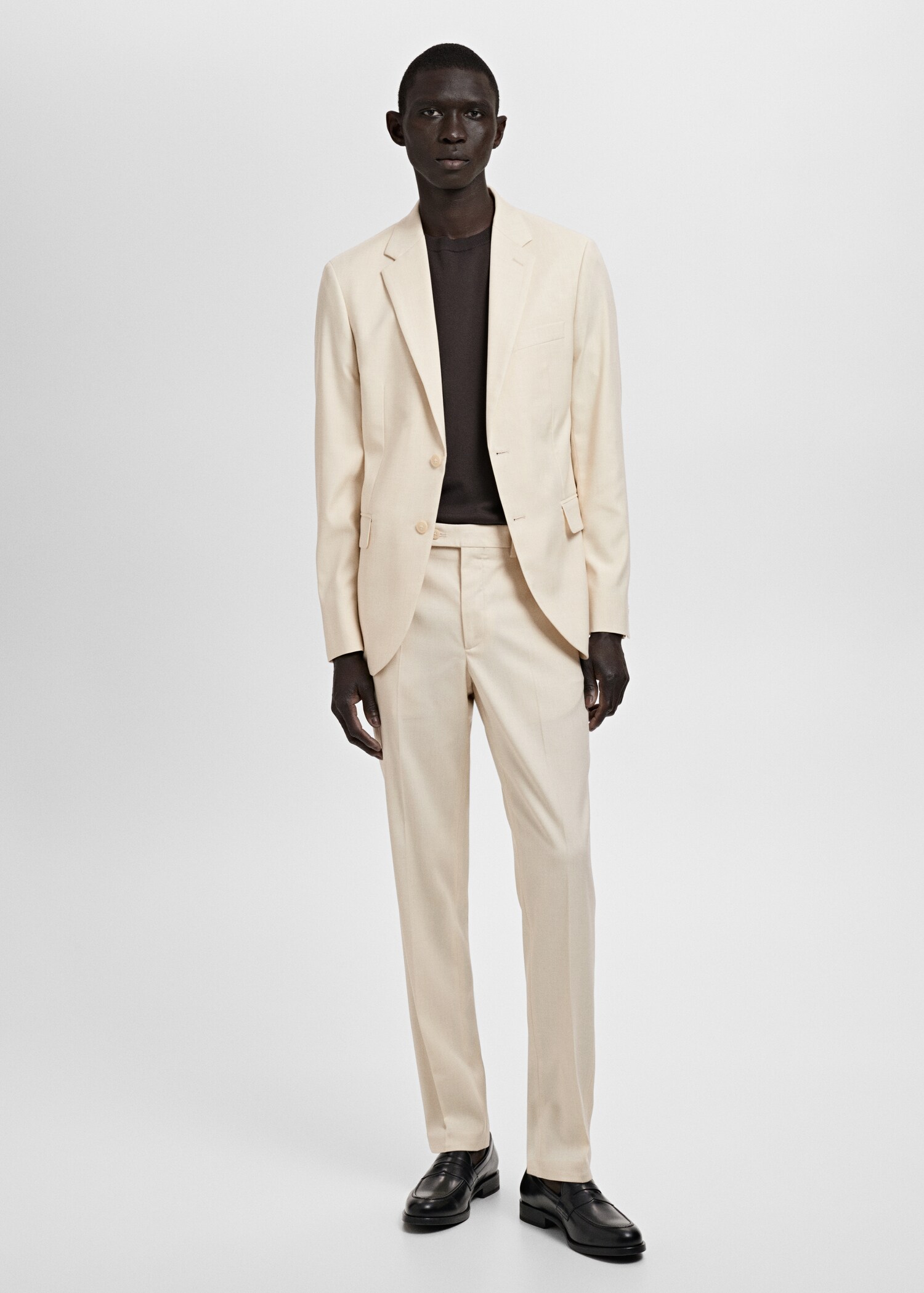 Milan slim fit kostymbyxor - Allmän bild