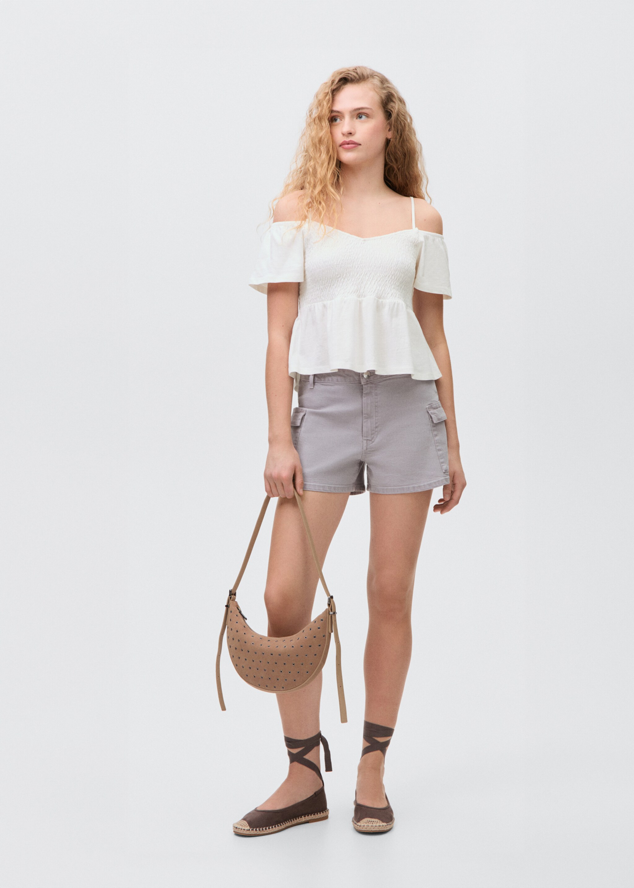 Ruffled top - General plane