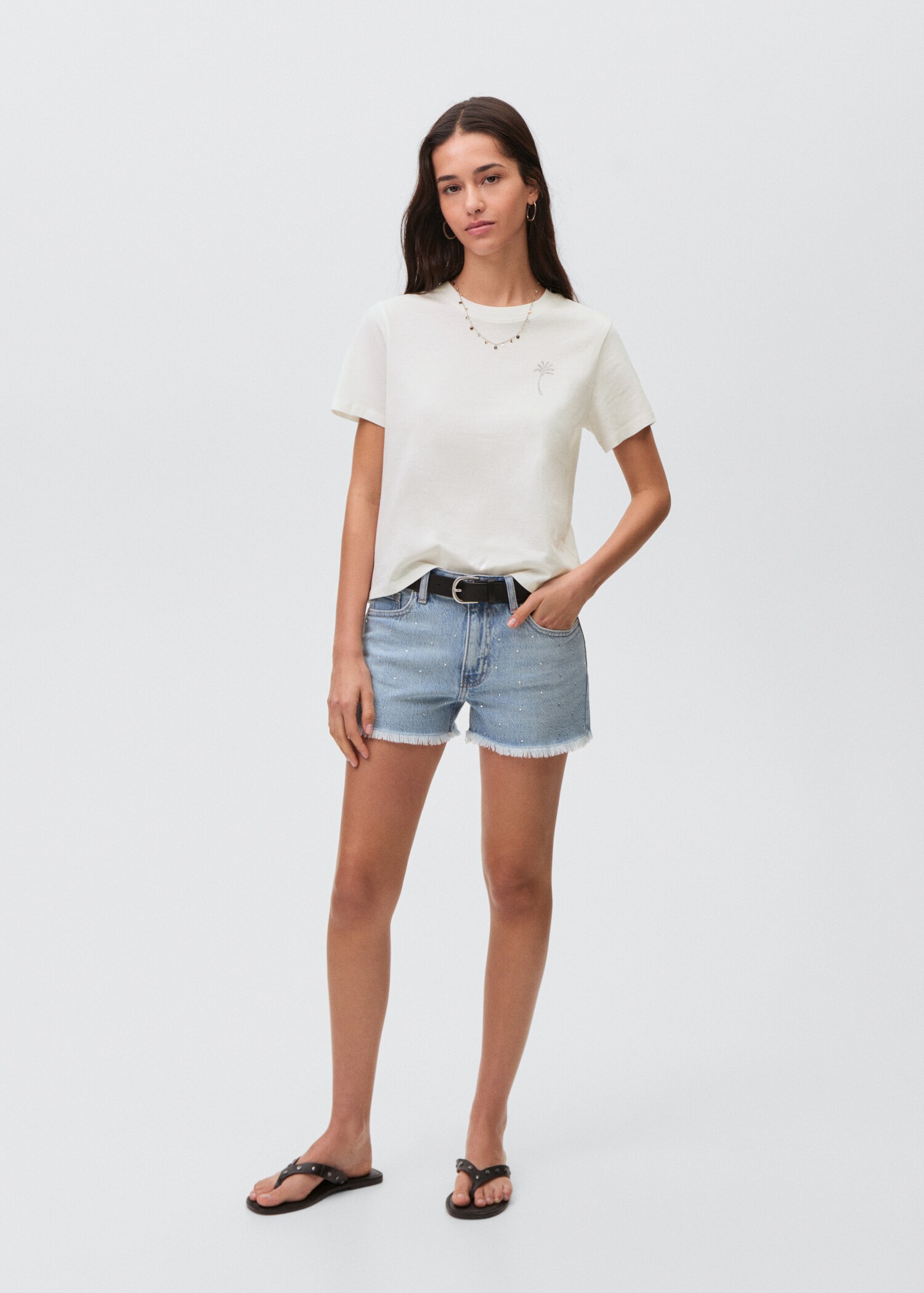 T-shirt with print drawing - General plane