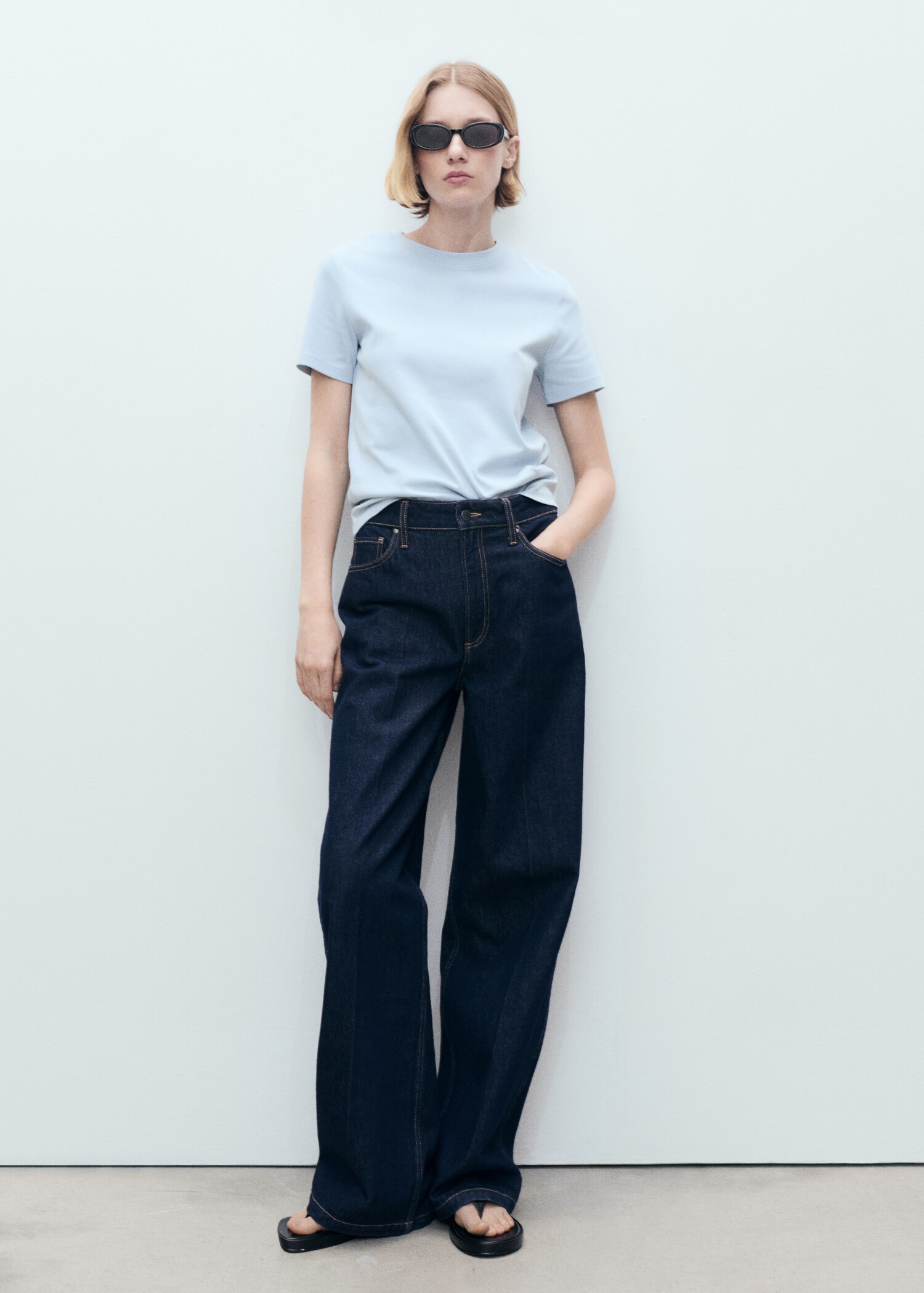 Short-sleeved cotton t-shirt - General plane