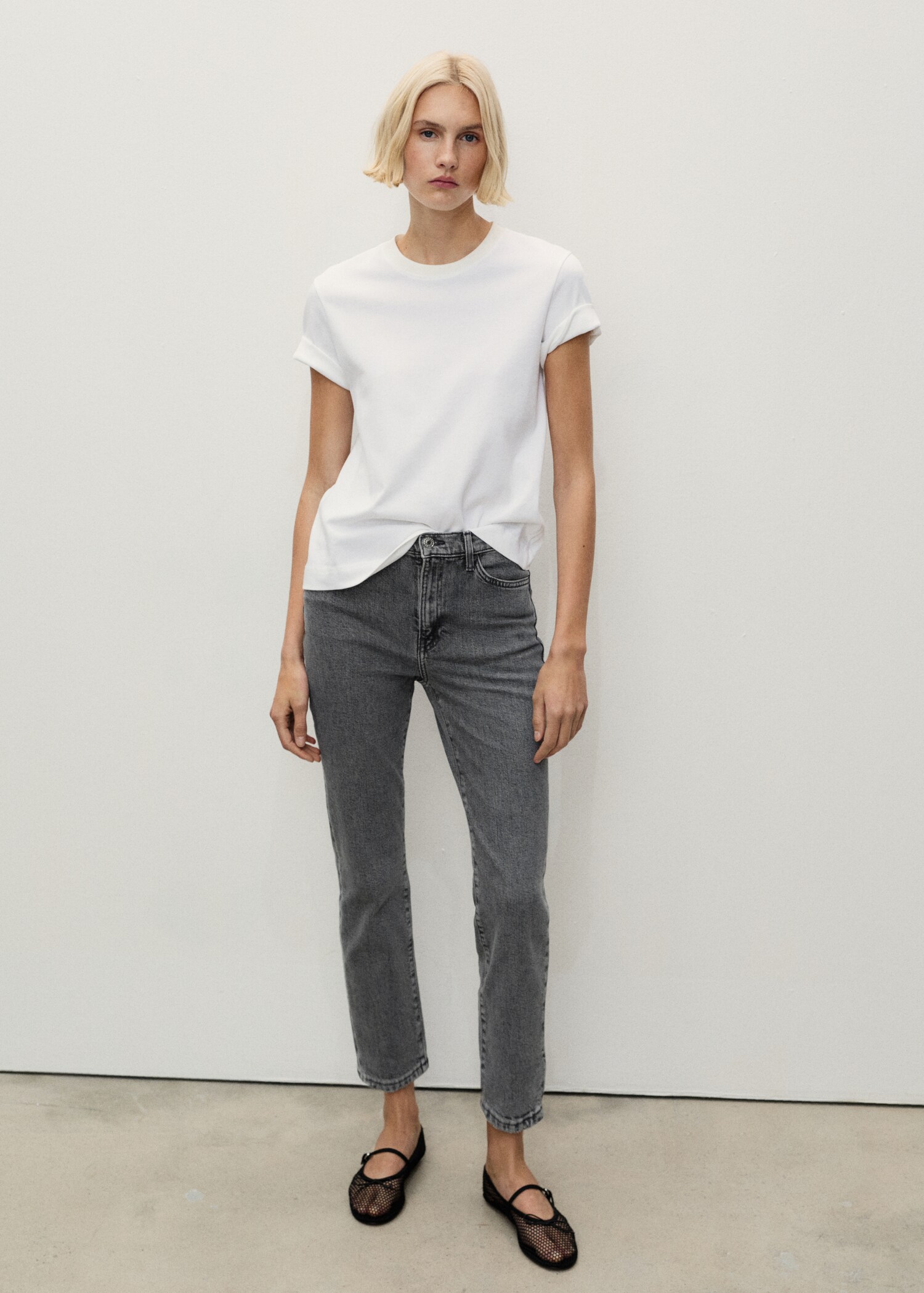 Slim-Jeans in Cropped-Länge Claudia - Allgemeine Ansicht