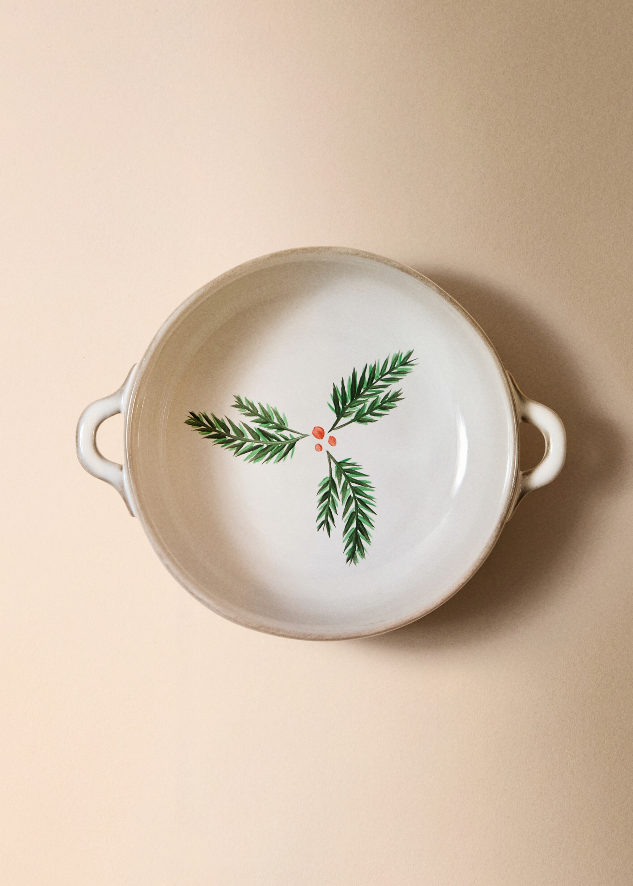 Bol gres cassola vora contrast petit - Pla general, Blanc. Ref: 87020461-00.