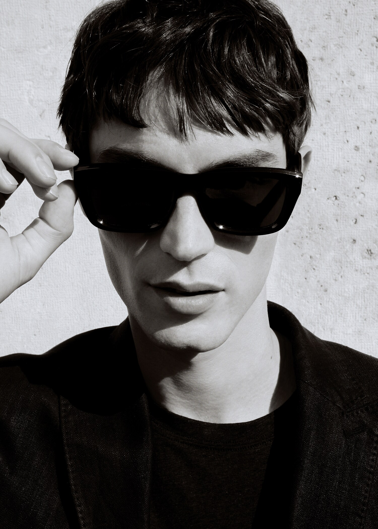 Rectangular-frame sunglasses - General plane