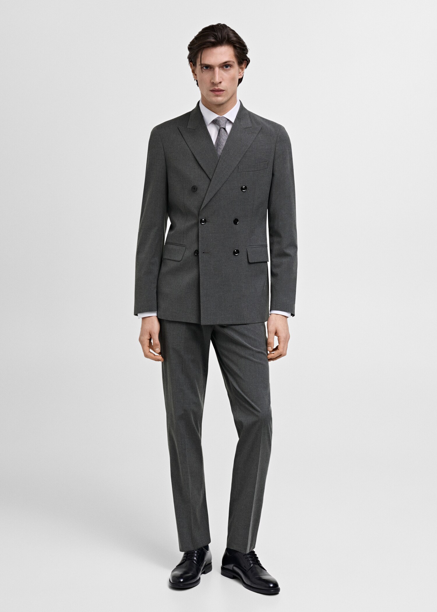 Monaco slim-fit pantalon - Overzichtstekening