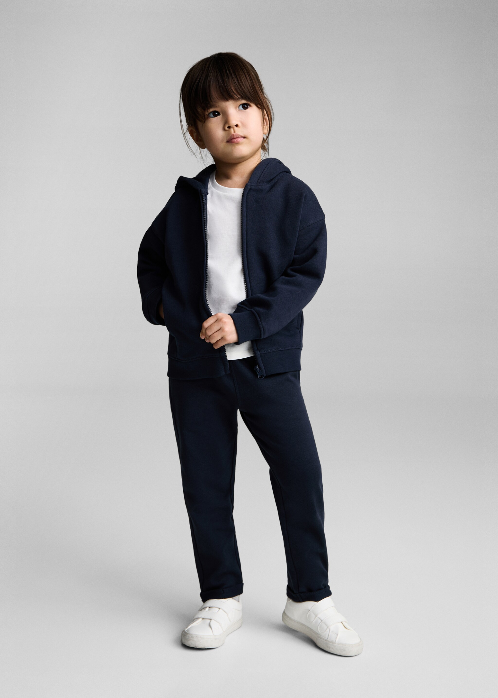Sweat-shirt capuche oreilles - Plan général
