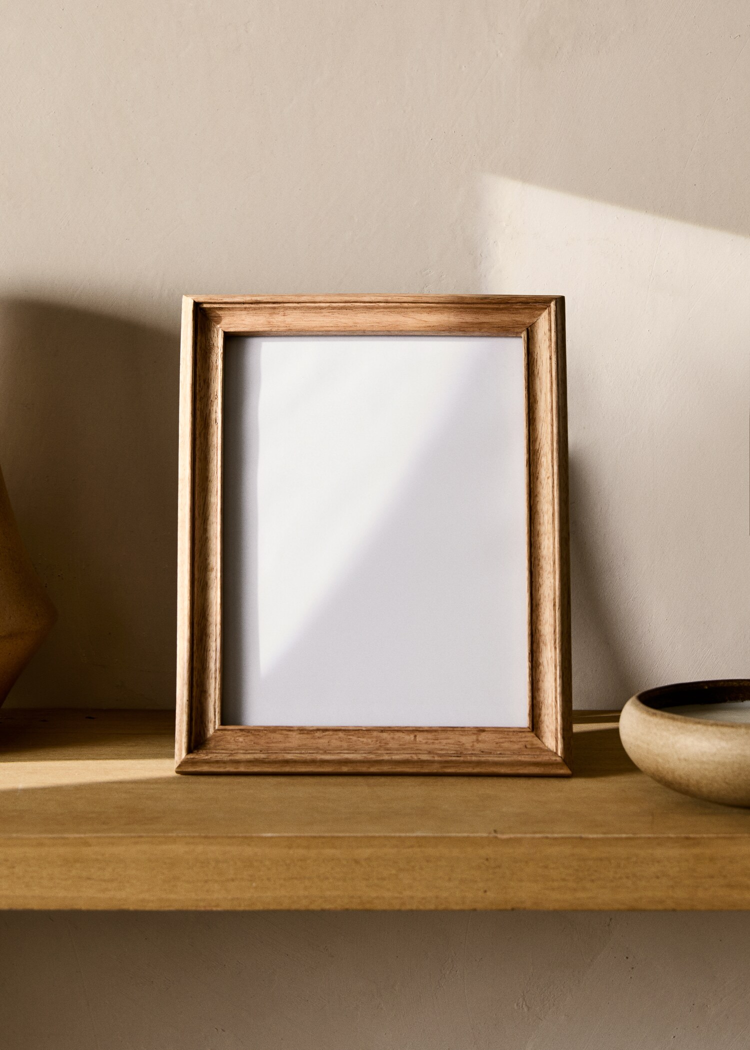 Large wooden frame - General plane