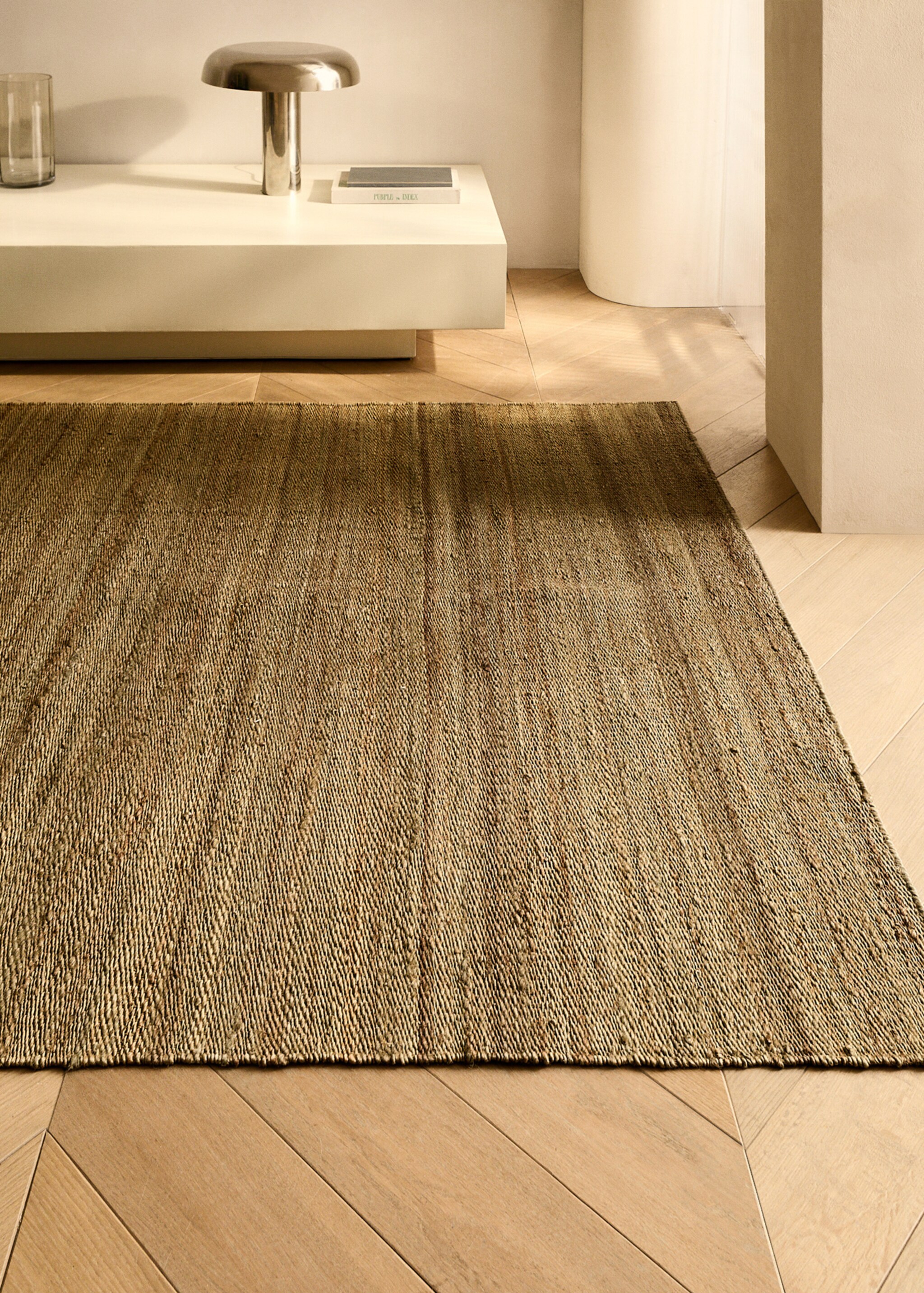 Alfombra overdyed trenzada - Plano general