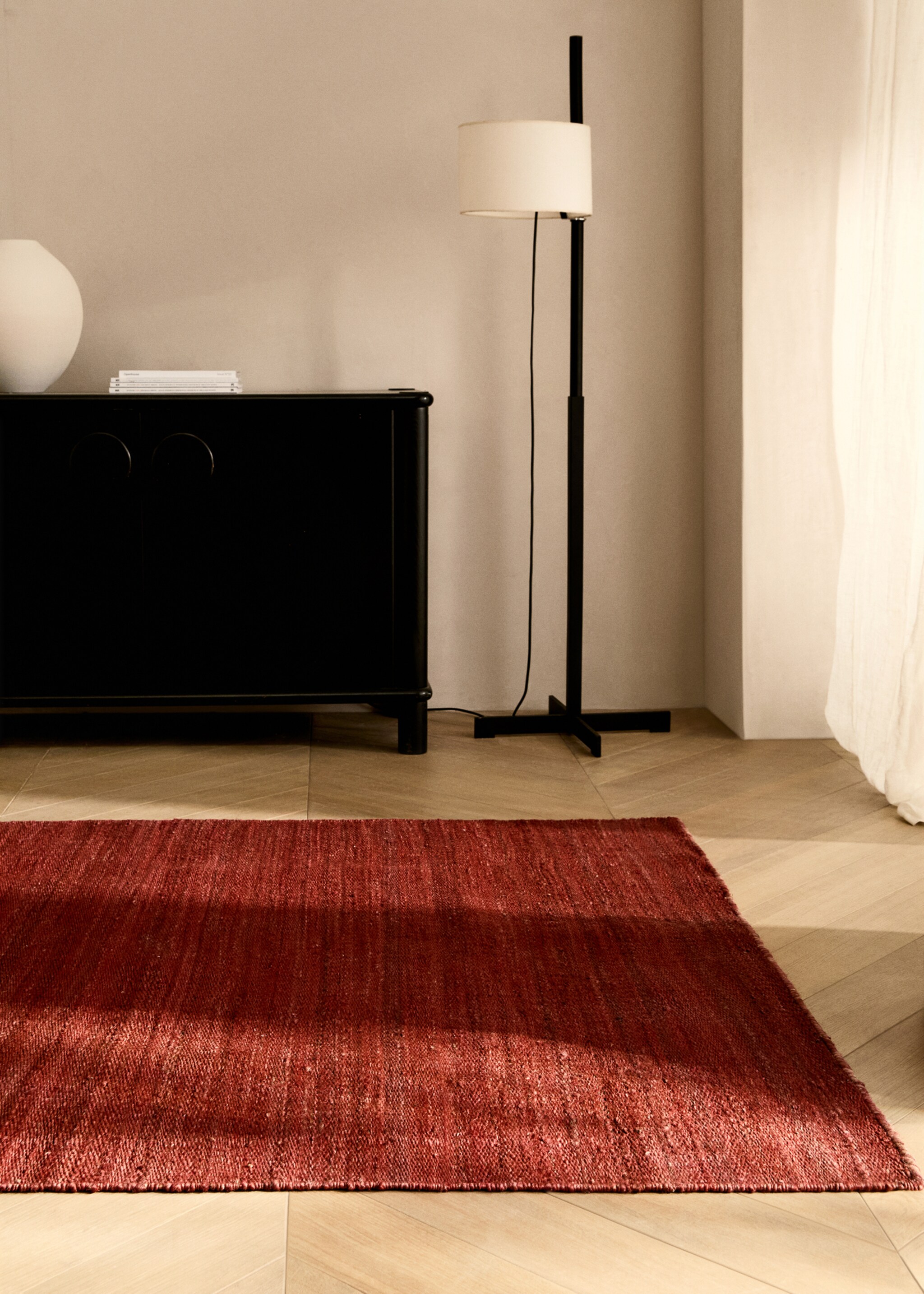 Alfombra overdyed trenzada - Plano general