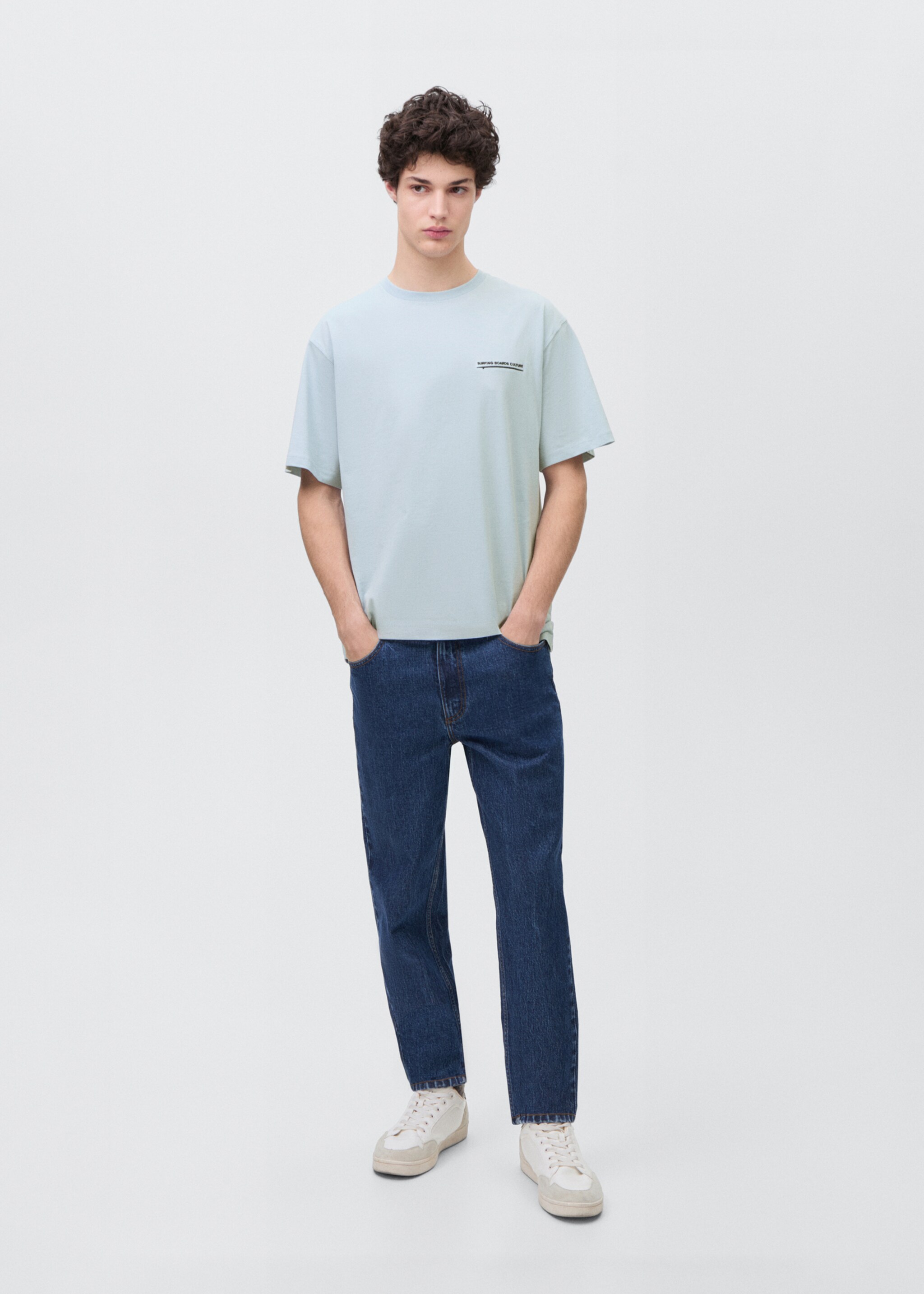 T-shirt coton imprimé - Plan général