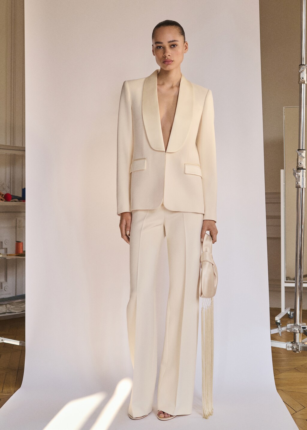 Straight-fit suit pants - image 2