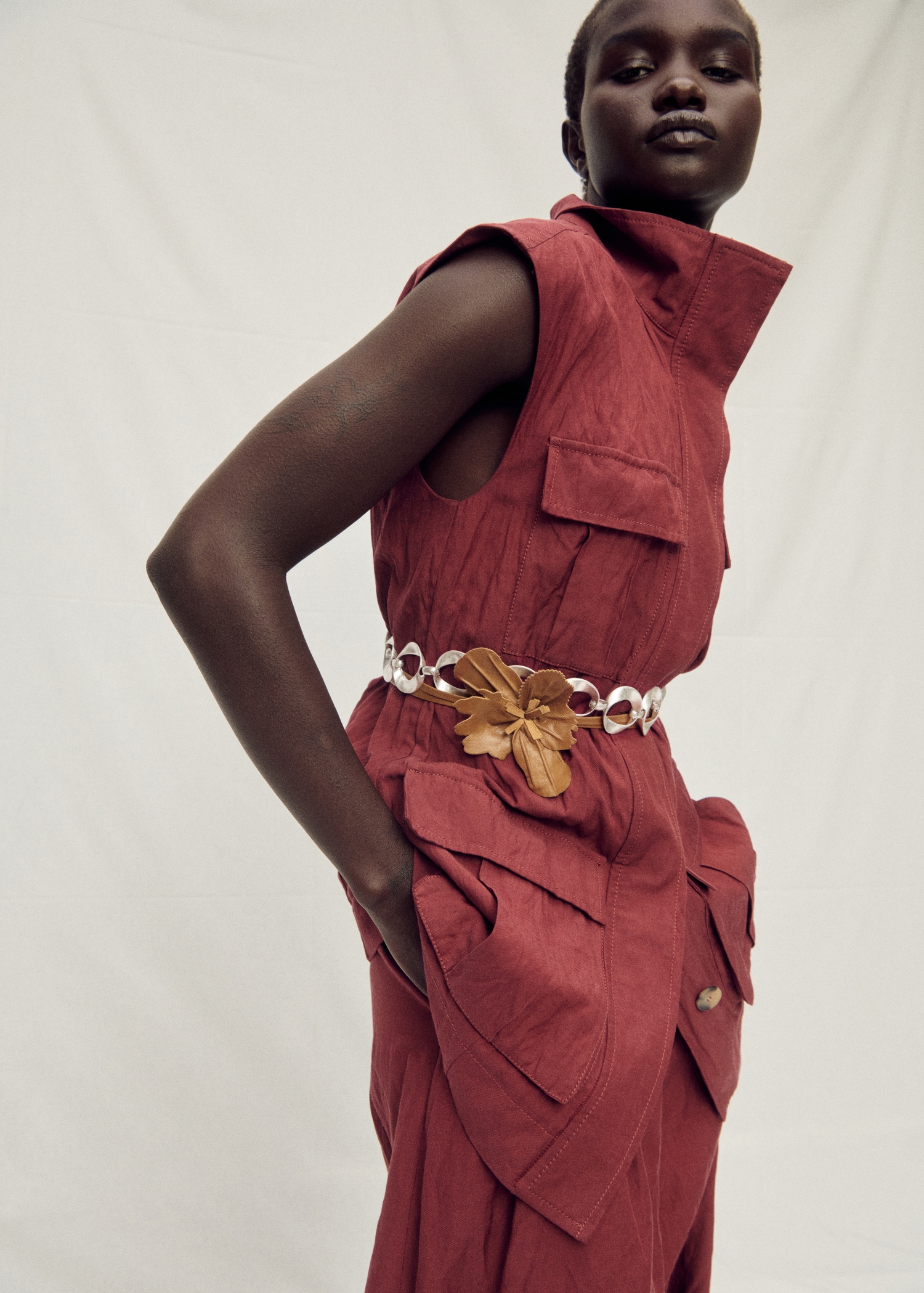 Metal hoop belt - Main Image