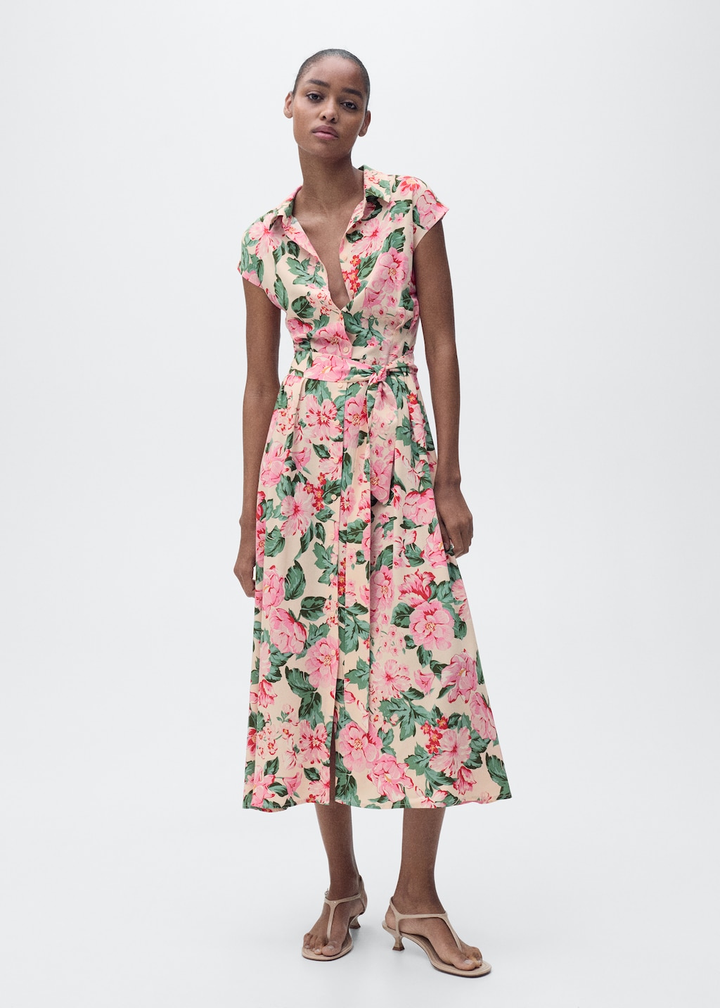 KIDILL Bowtie Shirts Overall Flowers
