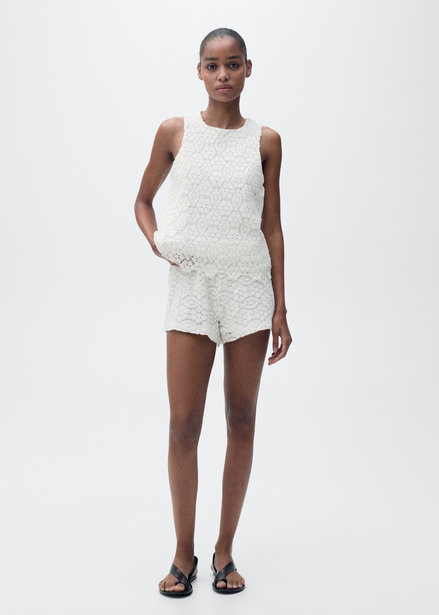 Top recto crochet - Plano general