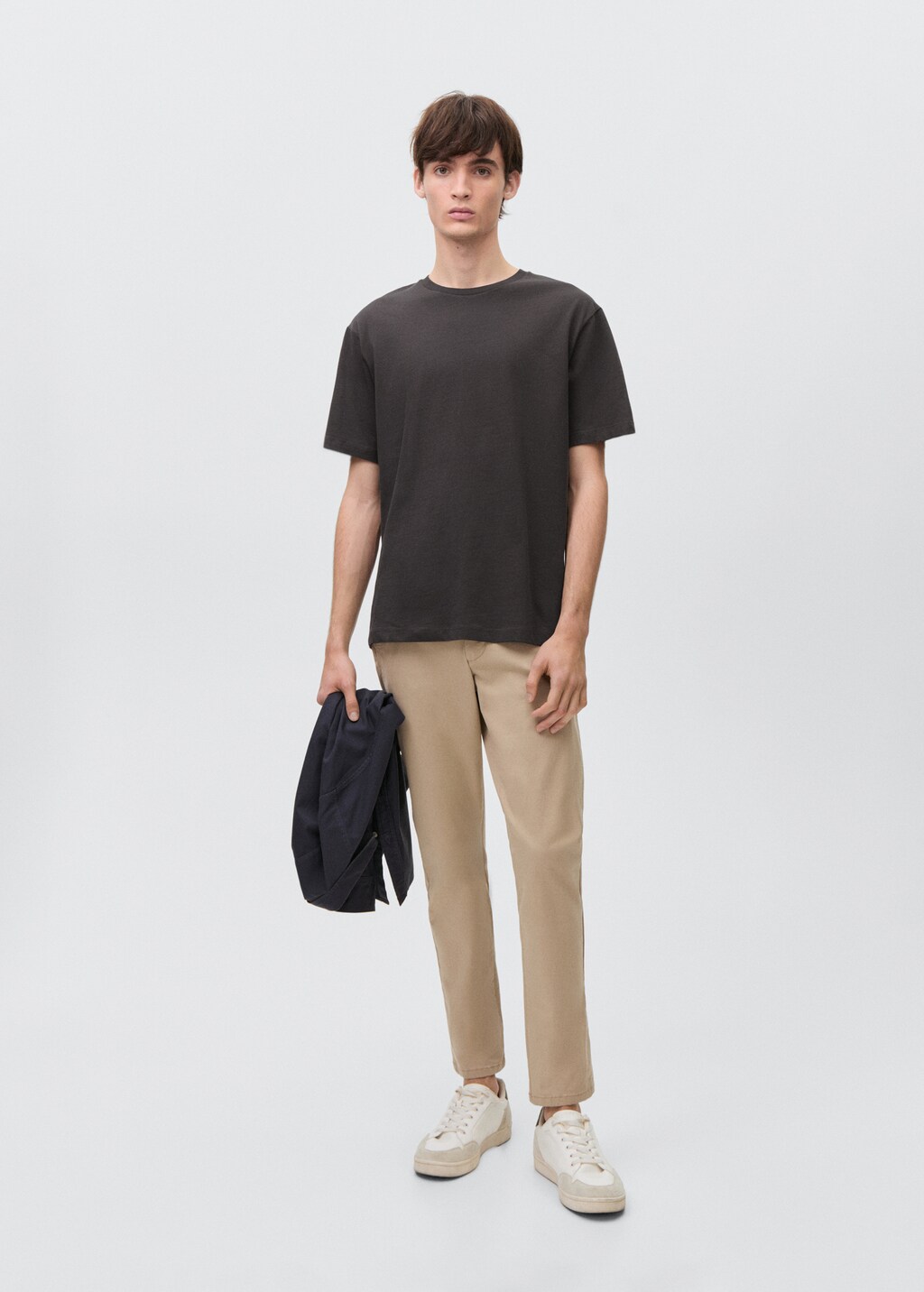 Essential cotton-blend T-shirt - Teen | MANGO USA