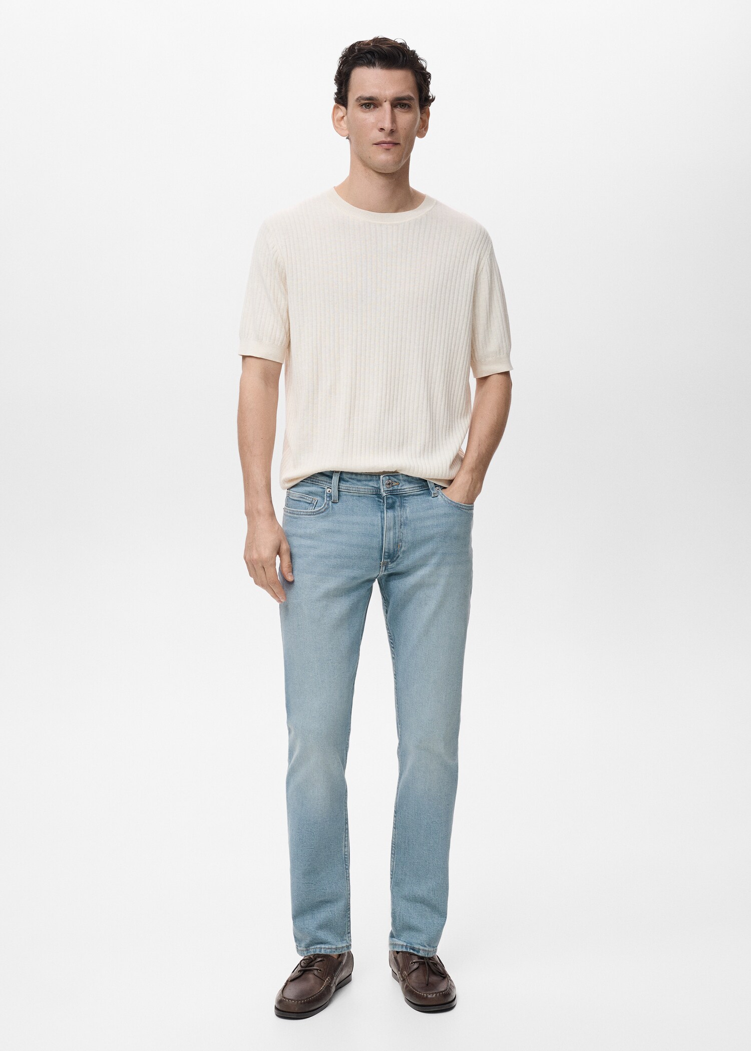 Slim-Fit-Jeans Jan im Used-Look - Allgemeine Ansicht