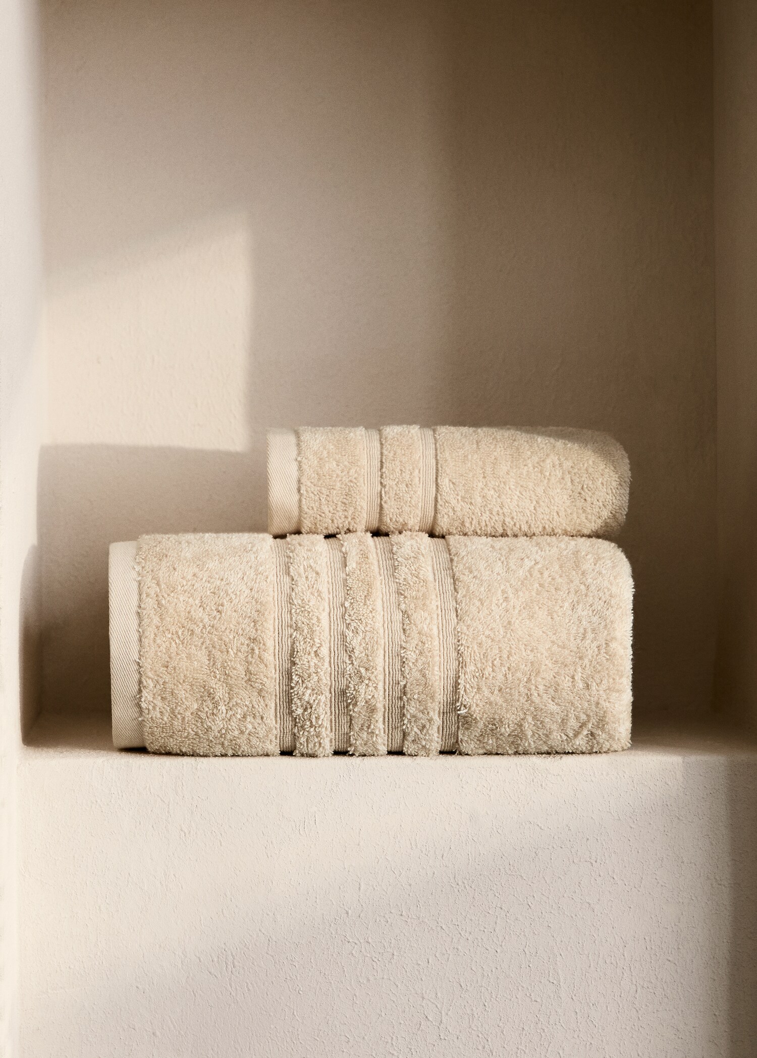 Cotton bath towel - General plane