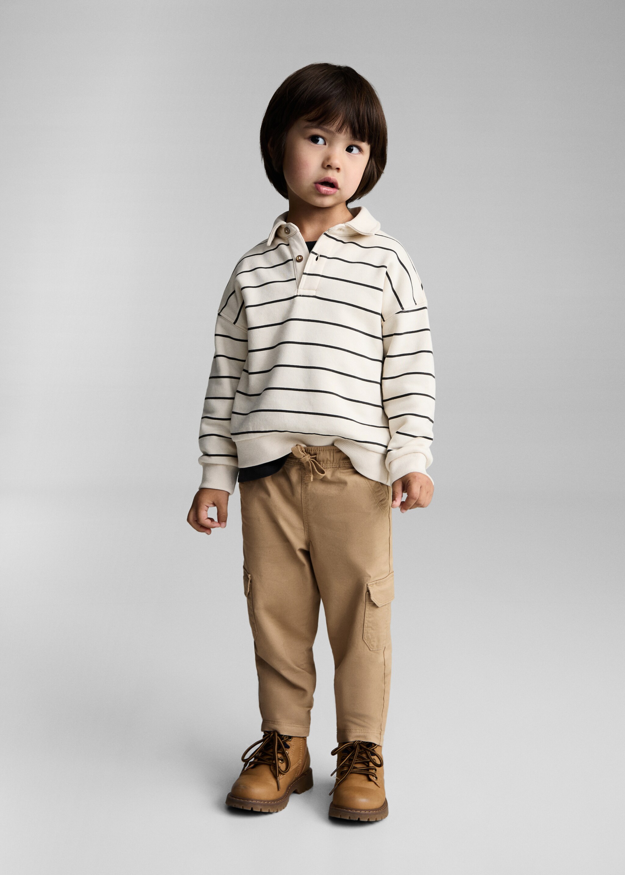 Cargo jogger trousers - General plane
