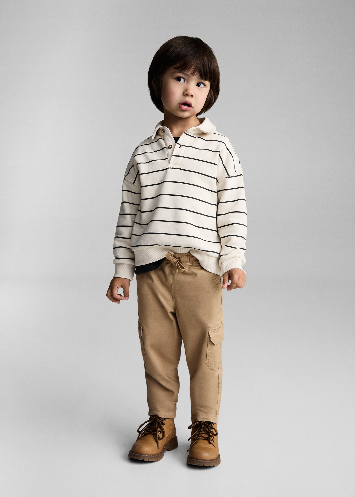 Cargo jogger trousers - General plane