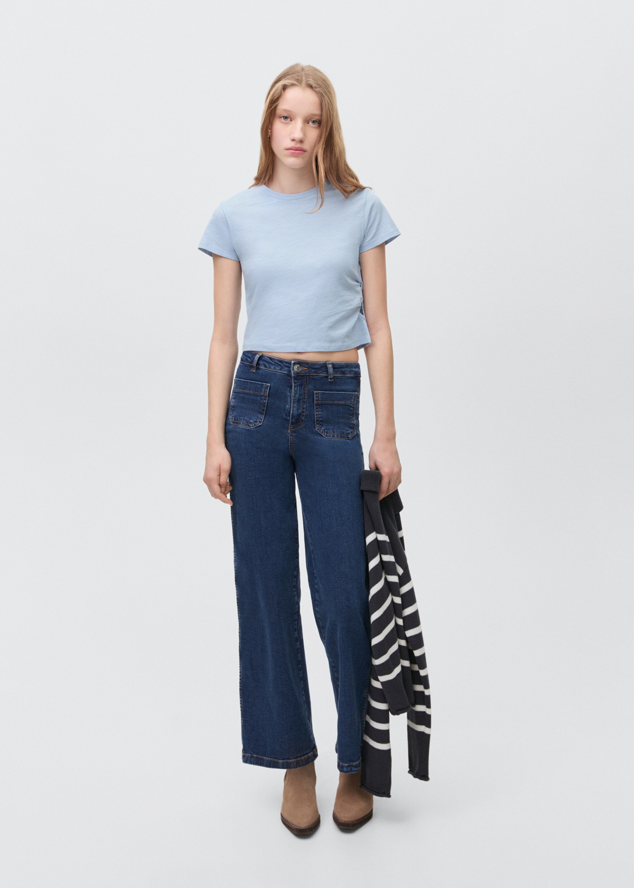 Knot detail T-shirt - General plane