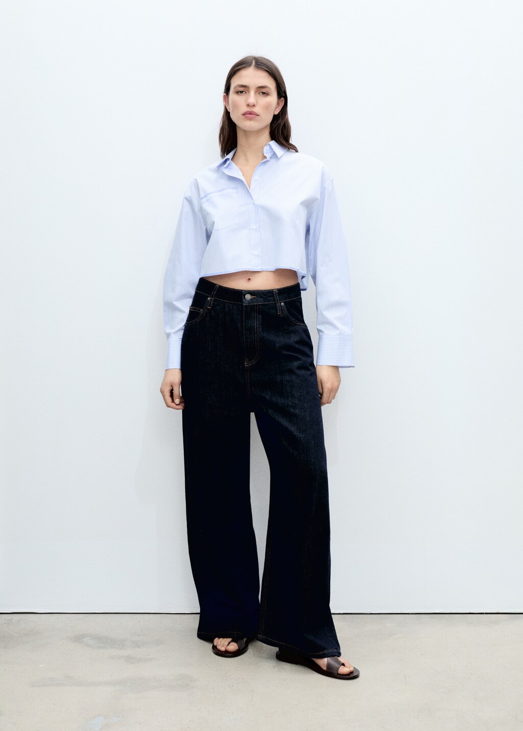 トップス maa SLEEVELESS_TOP_FLARE_TROUSER_B