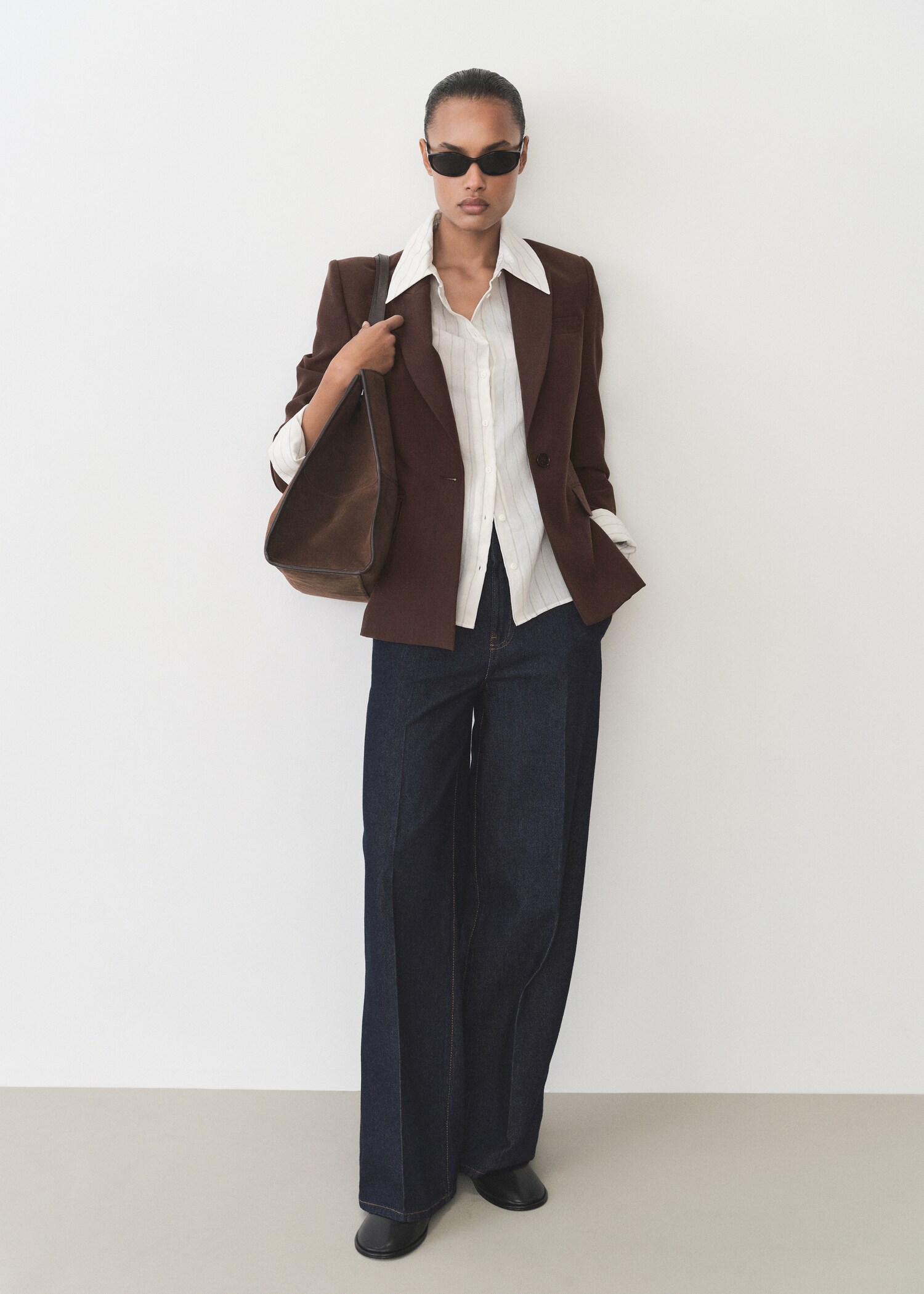 Blazer lyocell cintré - Plan général