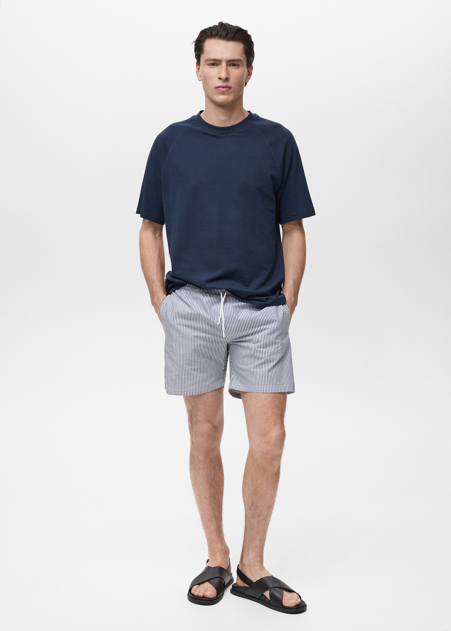 Seersucker swimming trunks - General plane