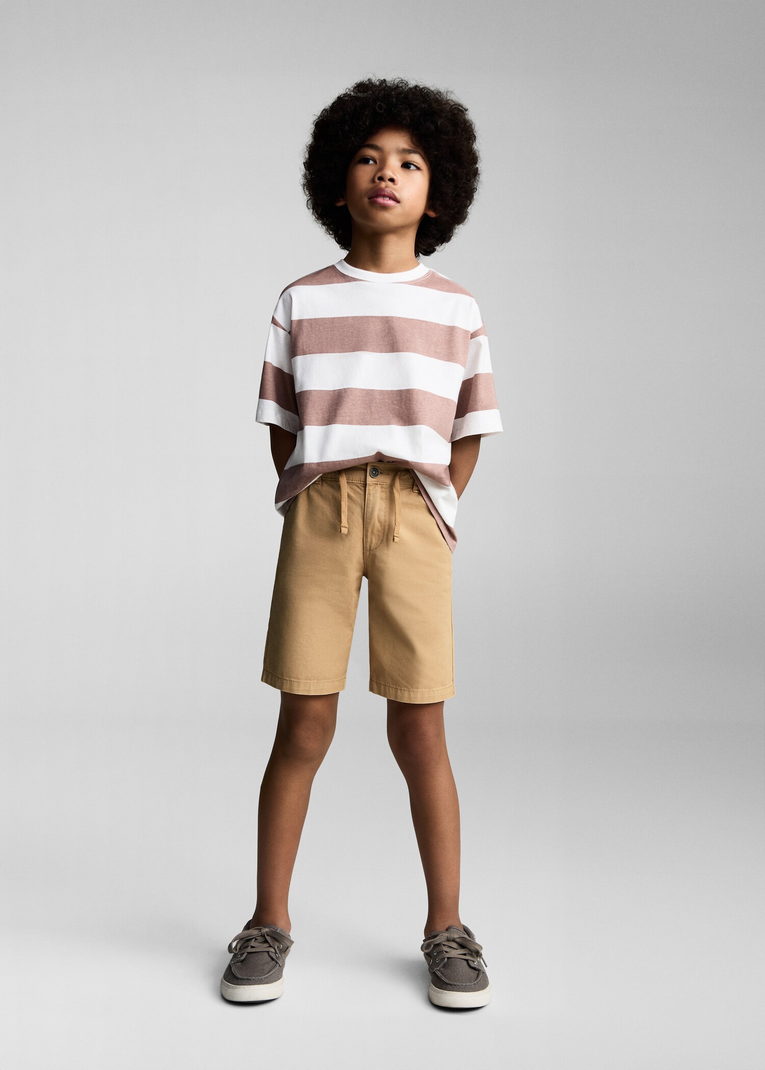 Bermudas cintura elástica - Plano general