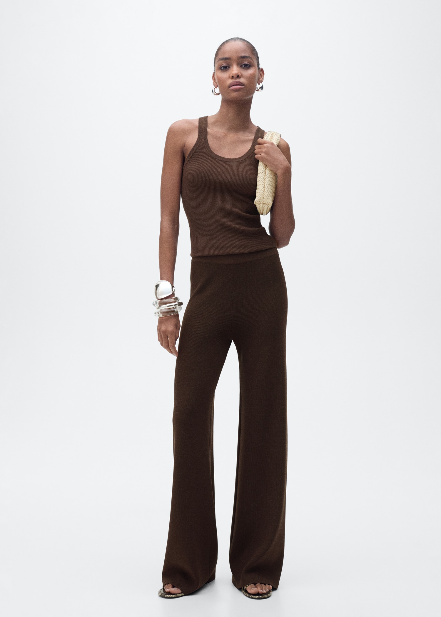 Ribbed knit top - General plane
