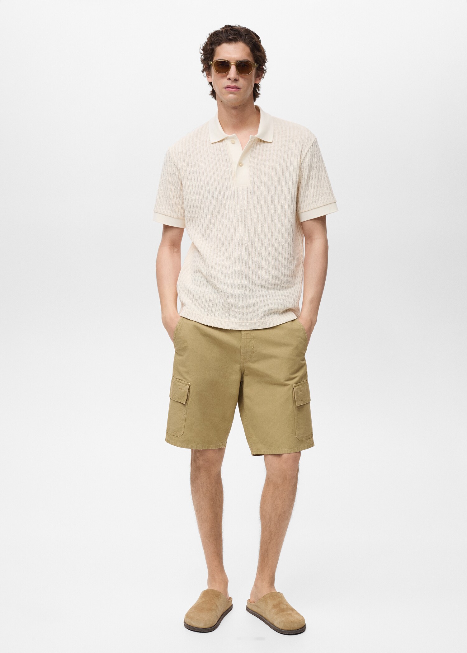 Cargo Bermuda shorts - General plane