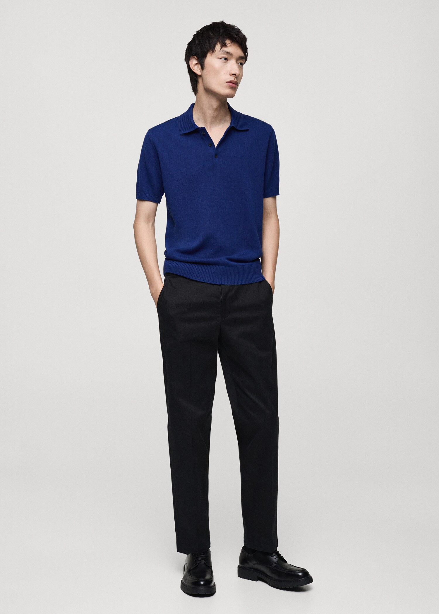 Polo 100 % coton maille - Plan général