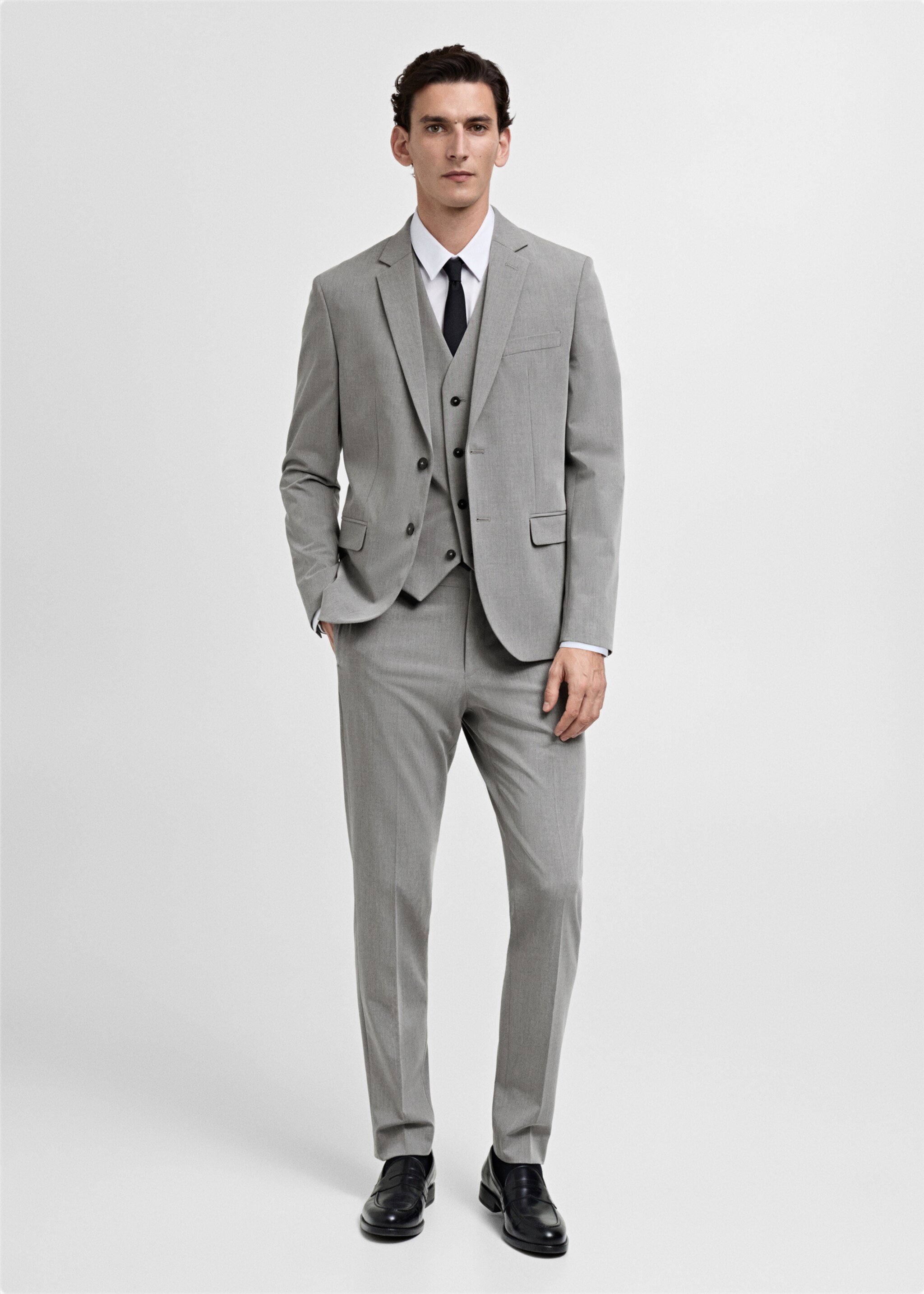 Paris dressvest i super slim-fit - Total bildeutsnitt