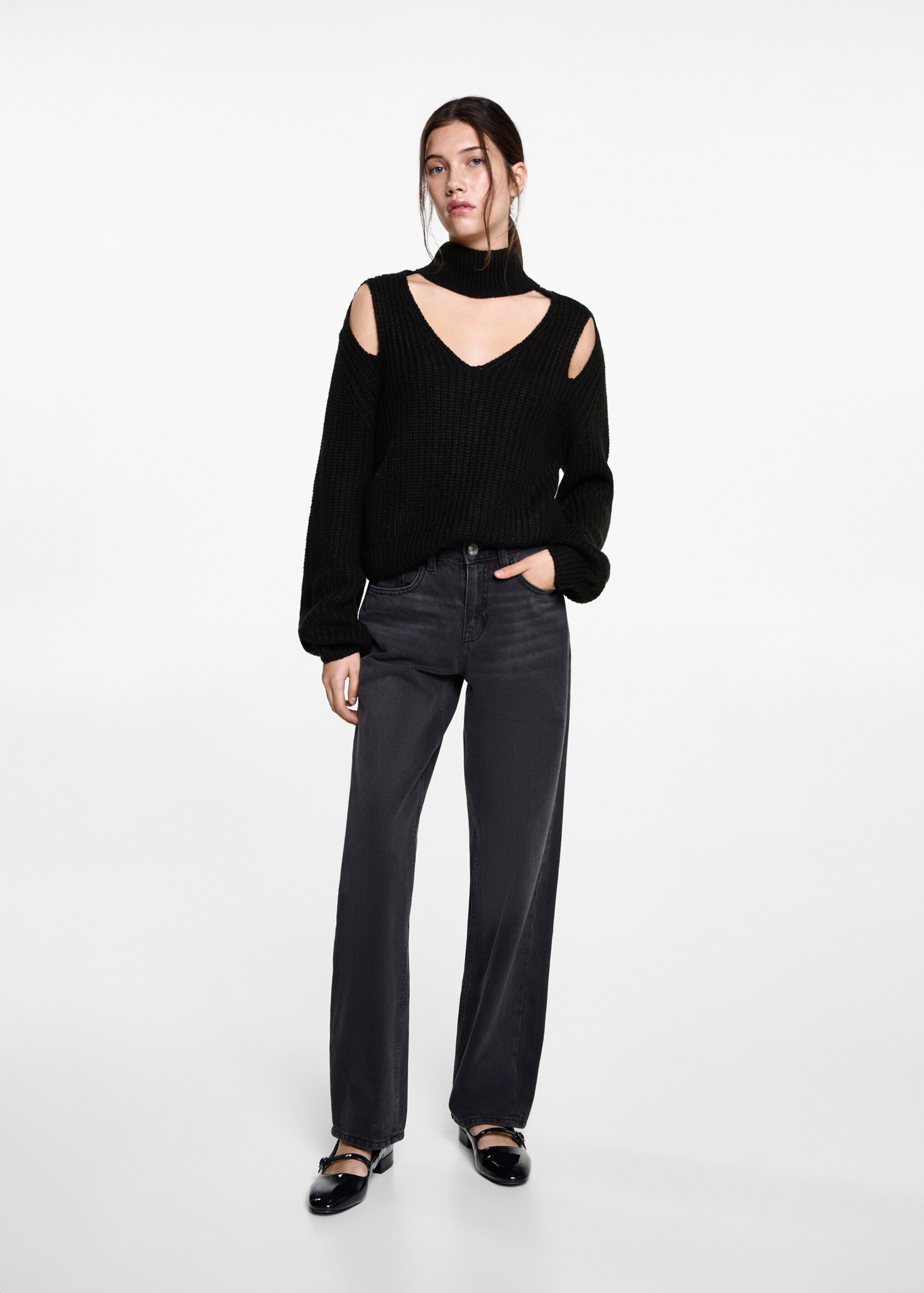 Pull-over oversize ouvertures - Plan général