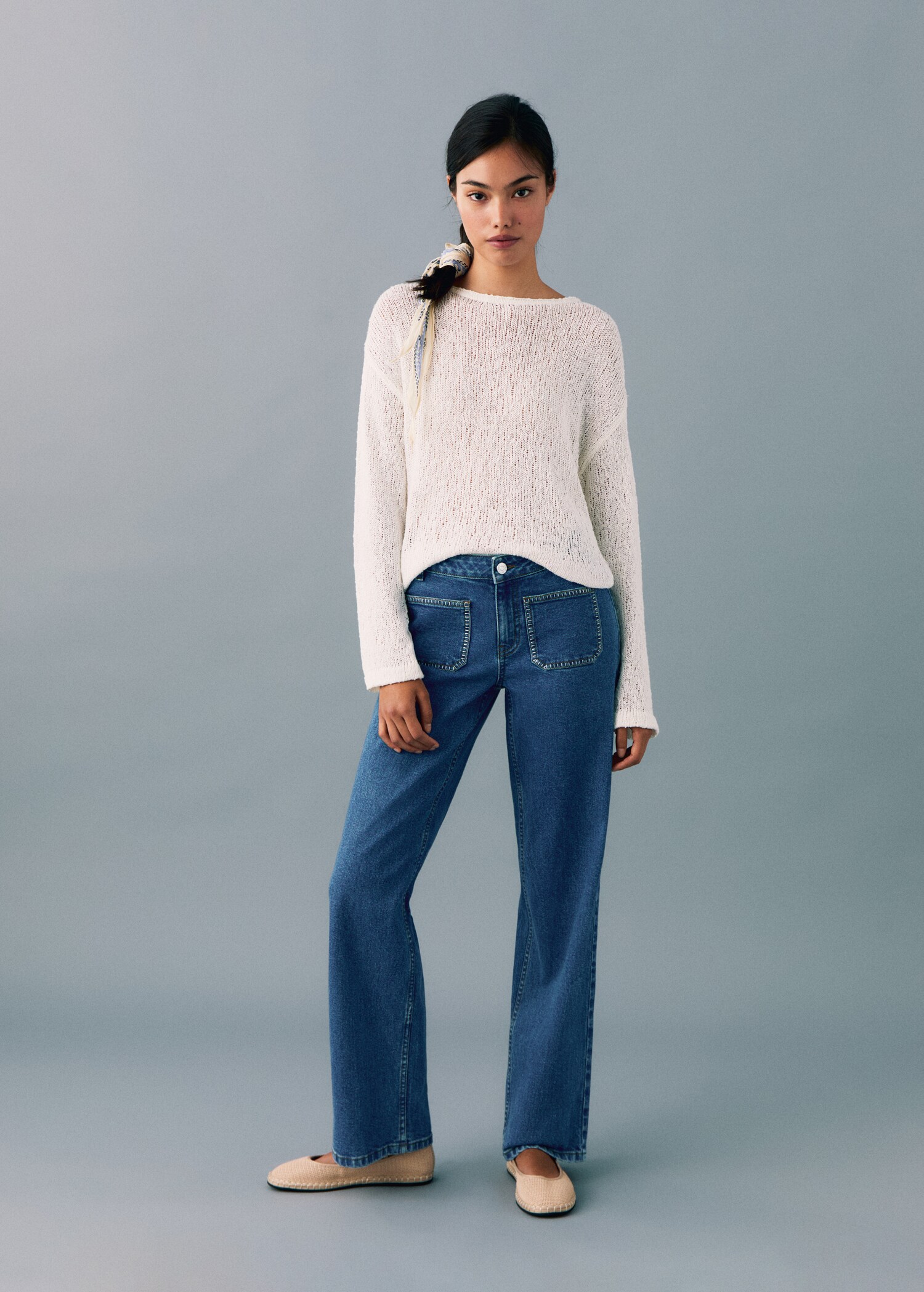 Jeans straight fit - Plano general