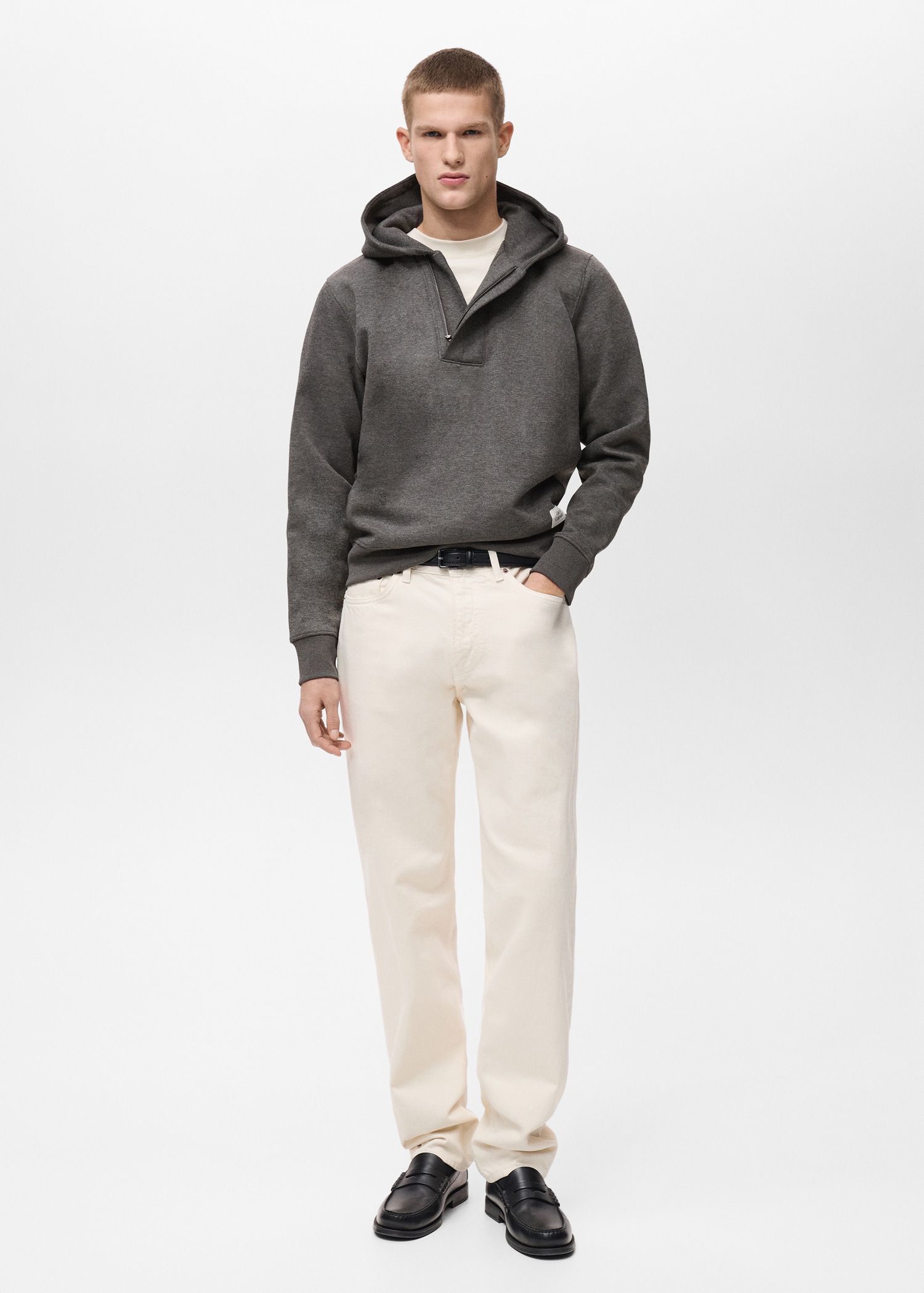 Kapuzenjacke Hoodies Mit Kragen Langer Damen-Hoodie Mit