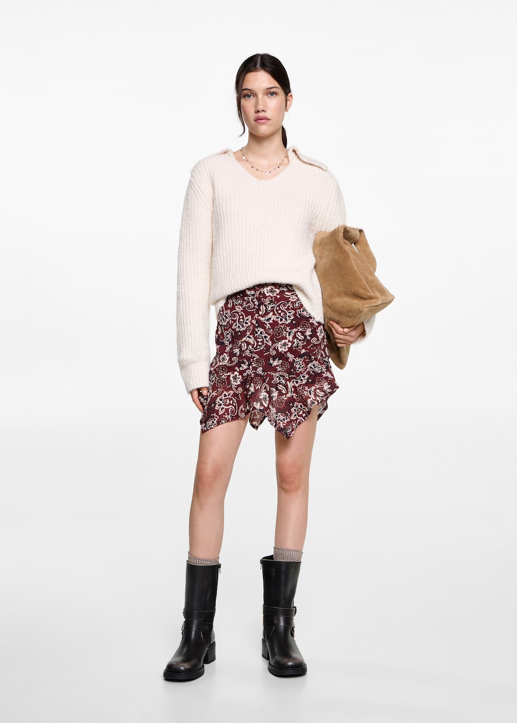 未使用　moussy MAGNOLIA PRINT SKIRT Sサイズ Unused moussy MAGNOLIA PRINT SKIRT Size S