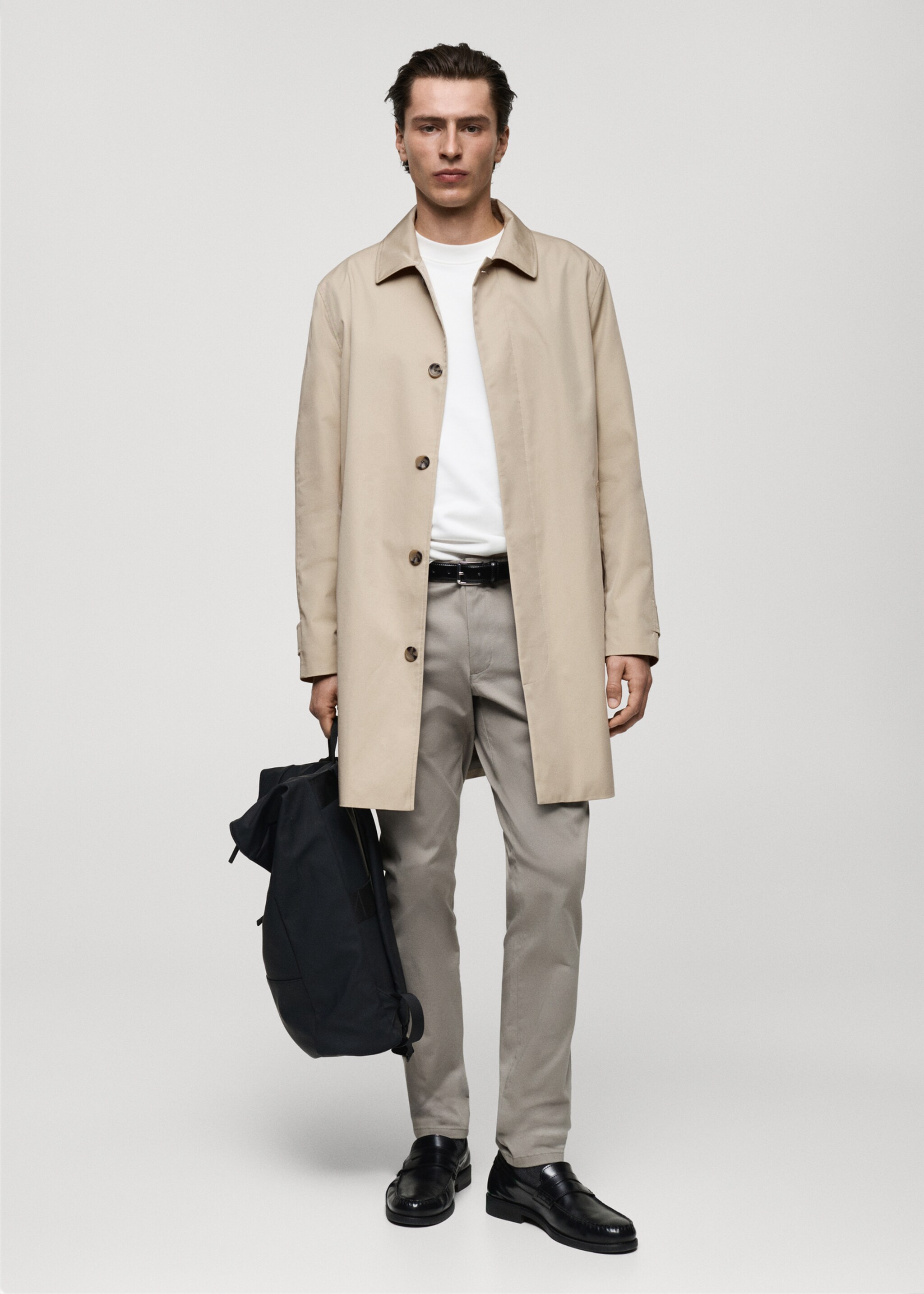 Trench classico water repellent - Piano generale