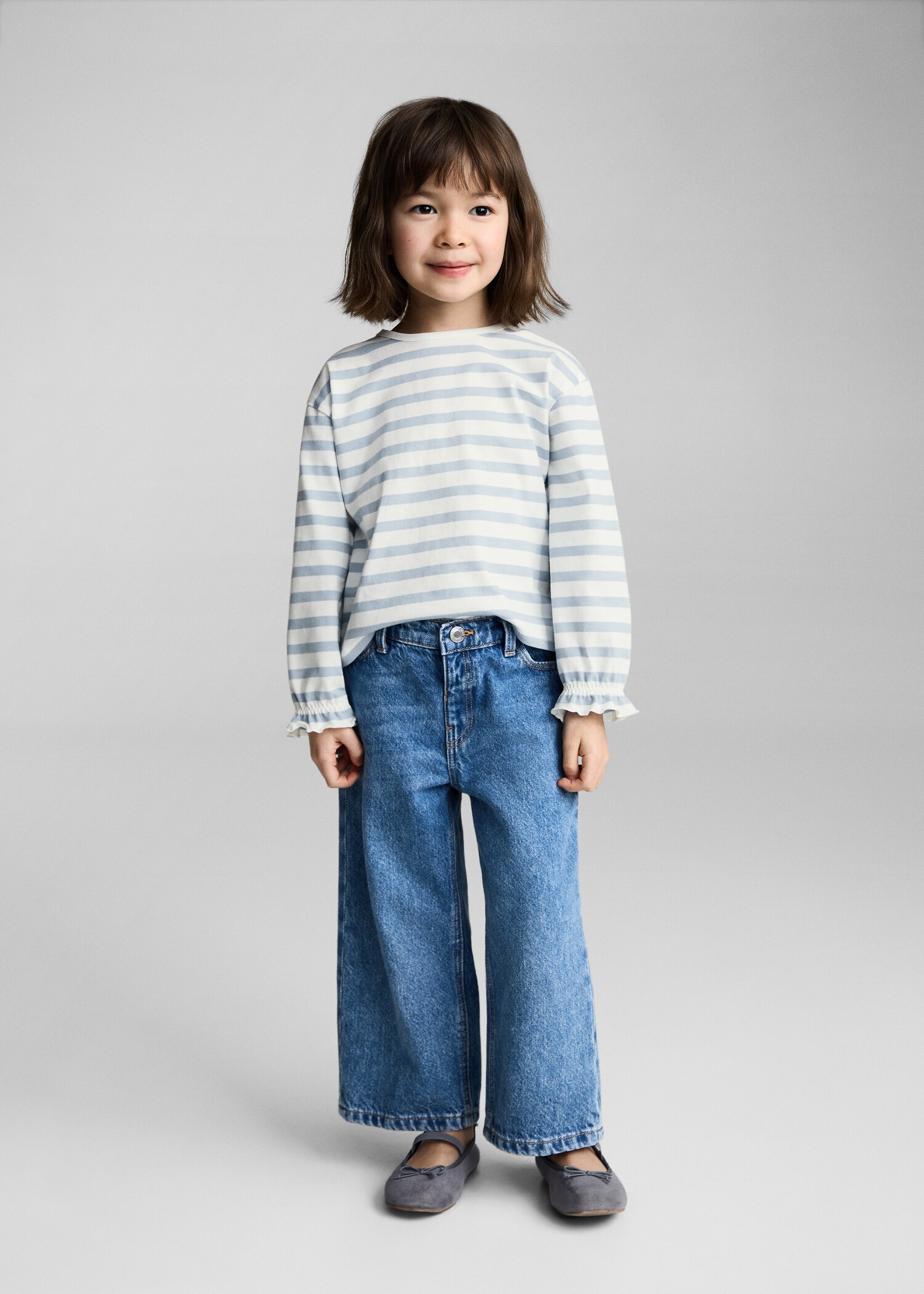 Striped cotton T-shirt - General plane