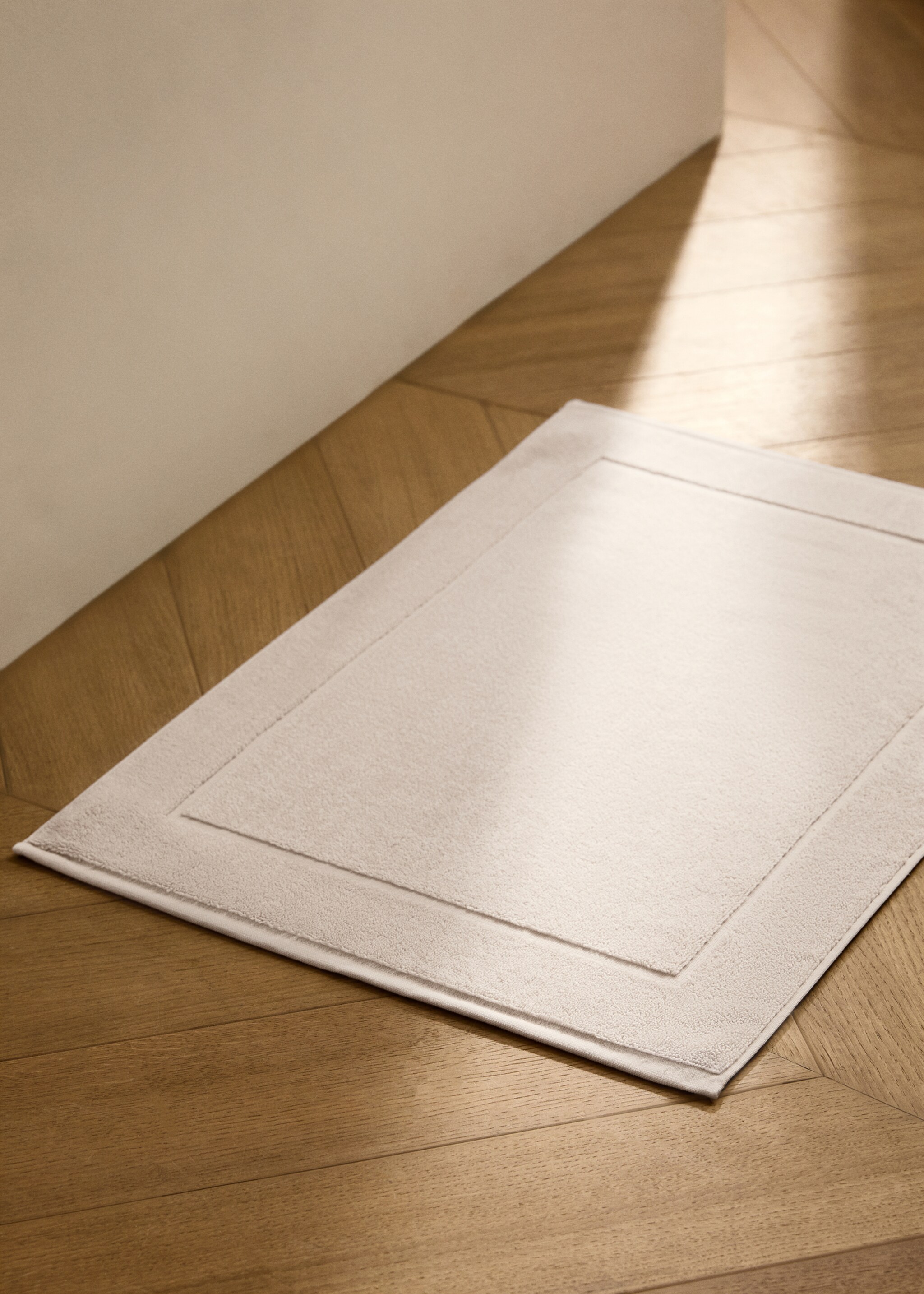 Cotton bath mat - General plane