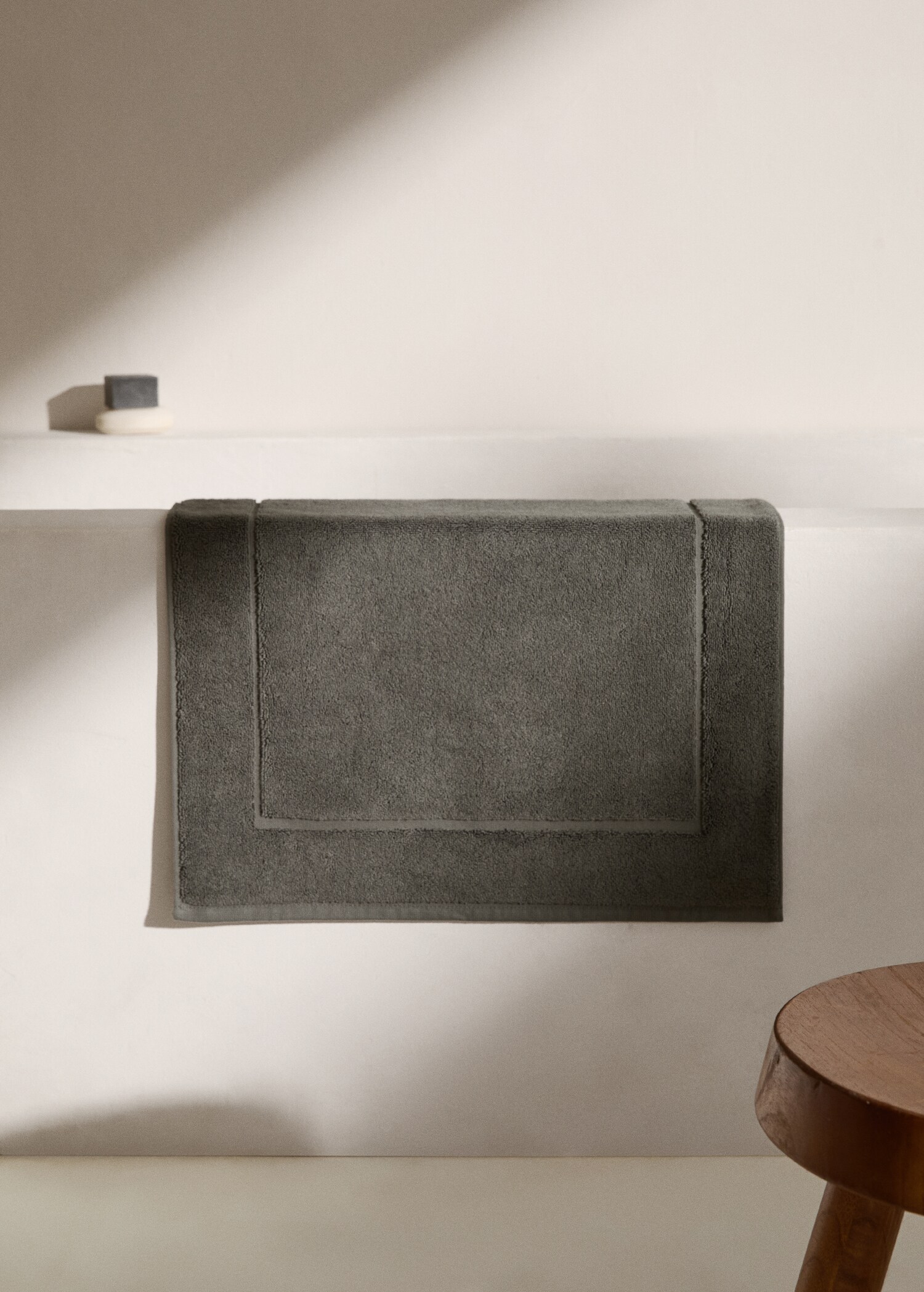 Cotton bath mat - General plane