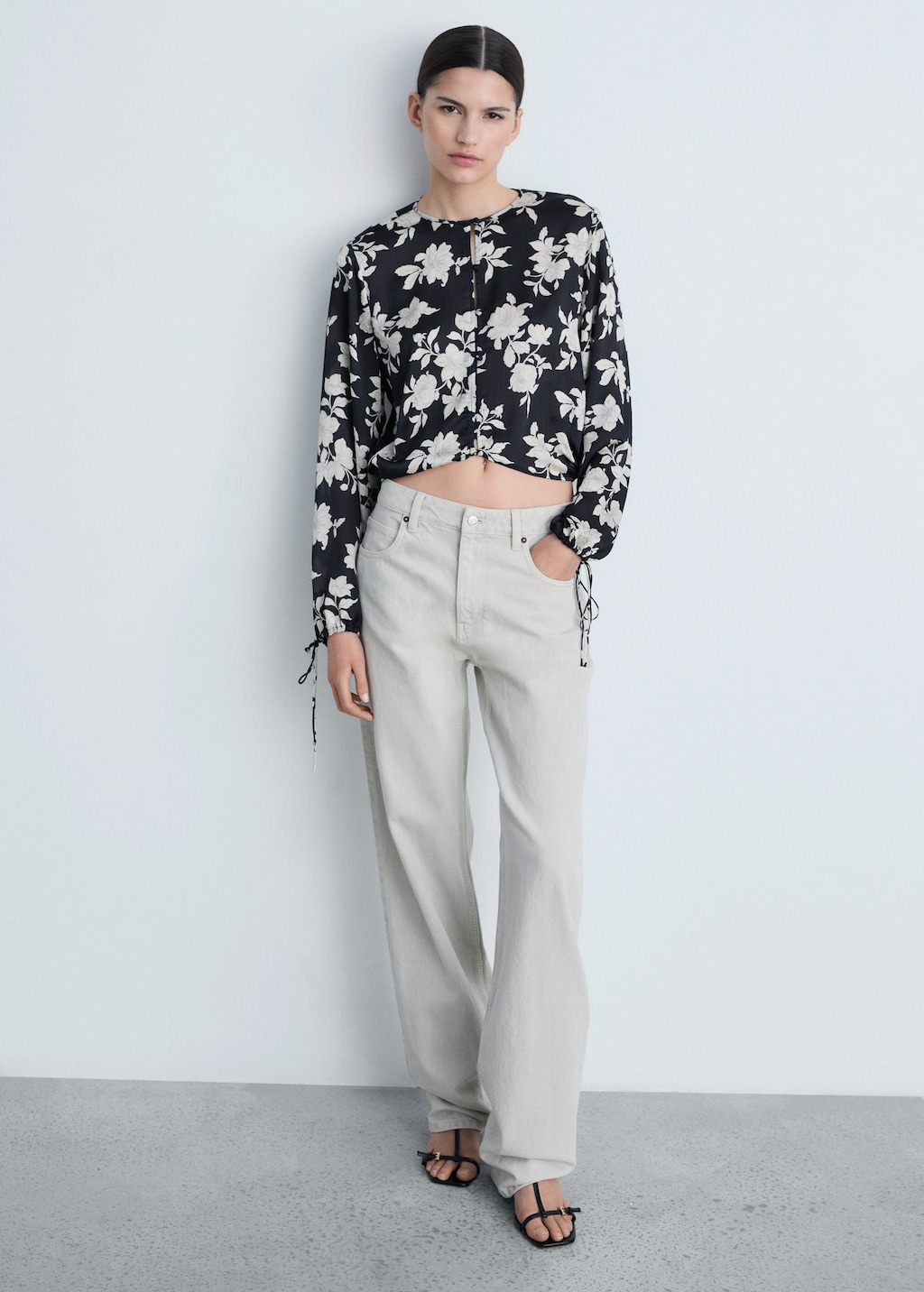 Floral print blouse - Women | MANGO USA