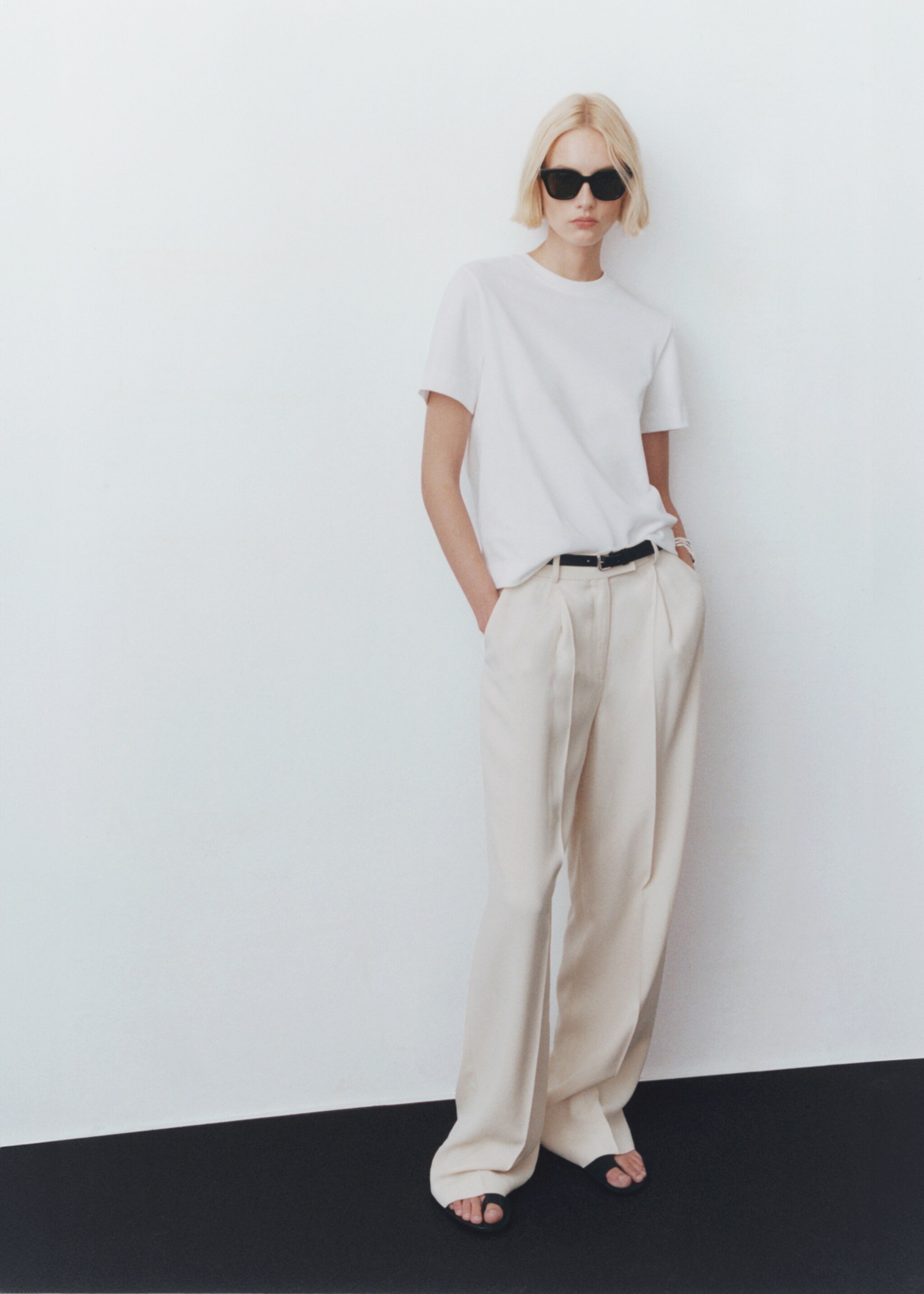 Short-sleeved cotton t-shirt - General plane