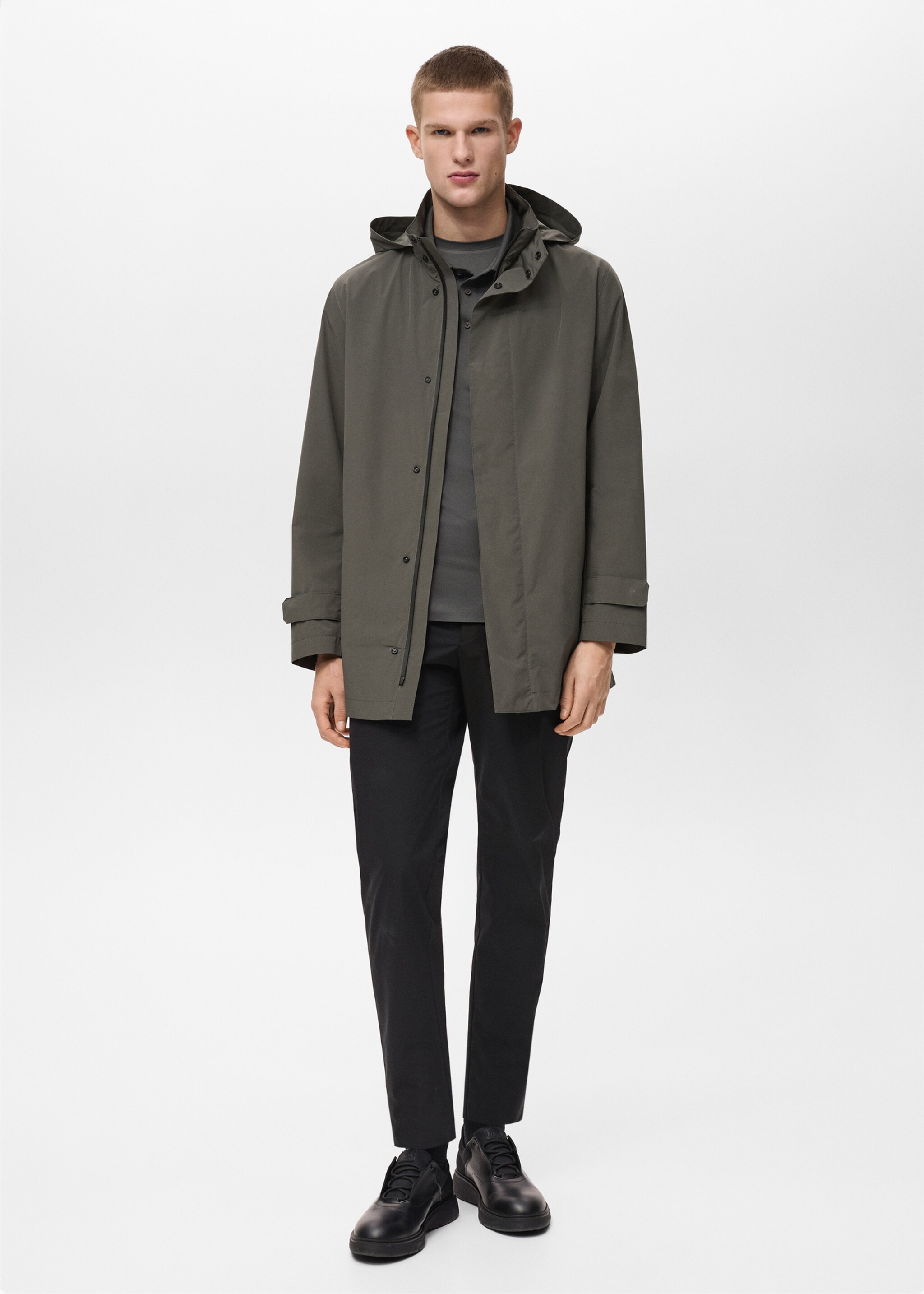 Parka imperméable technologie COOLMAX® - Plan général