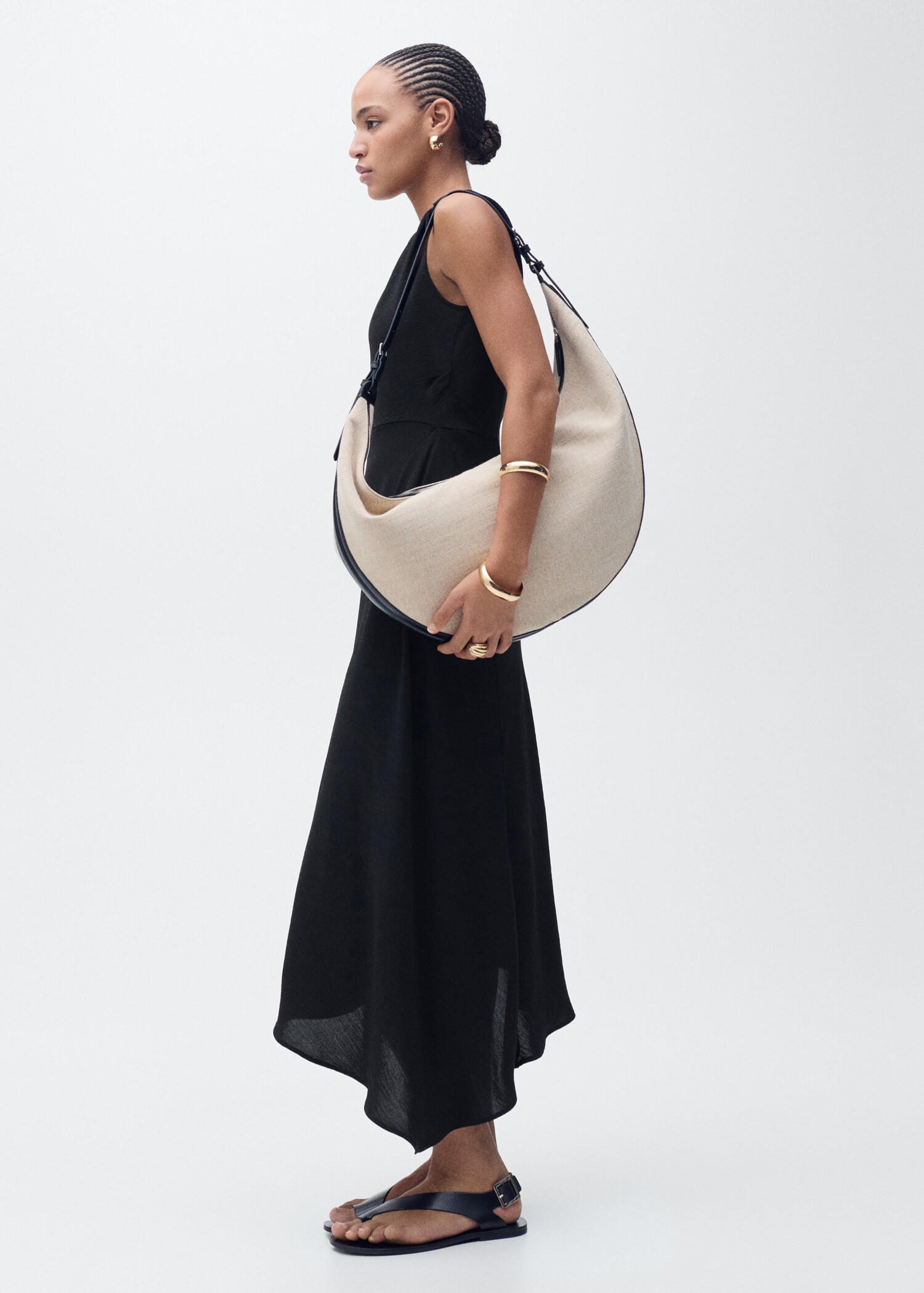 Long asymmetric dress - General plane