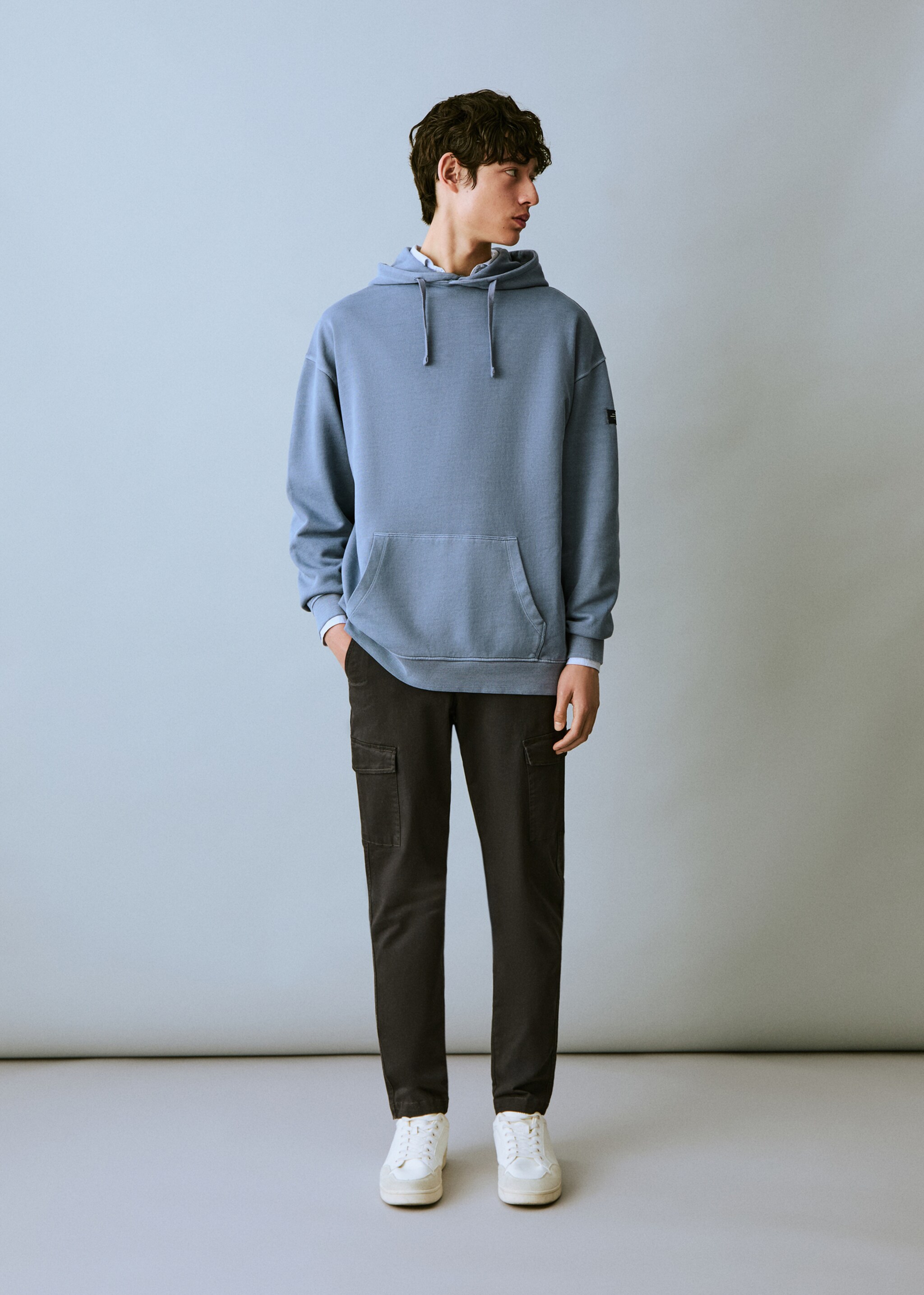 Pocket cotton sweatshirt - General plane