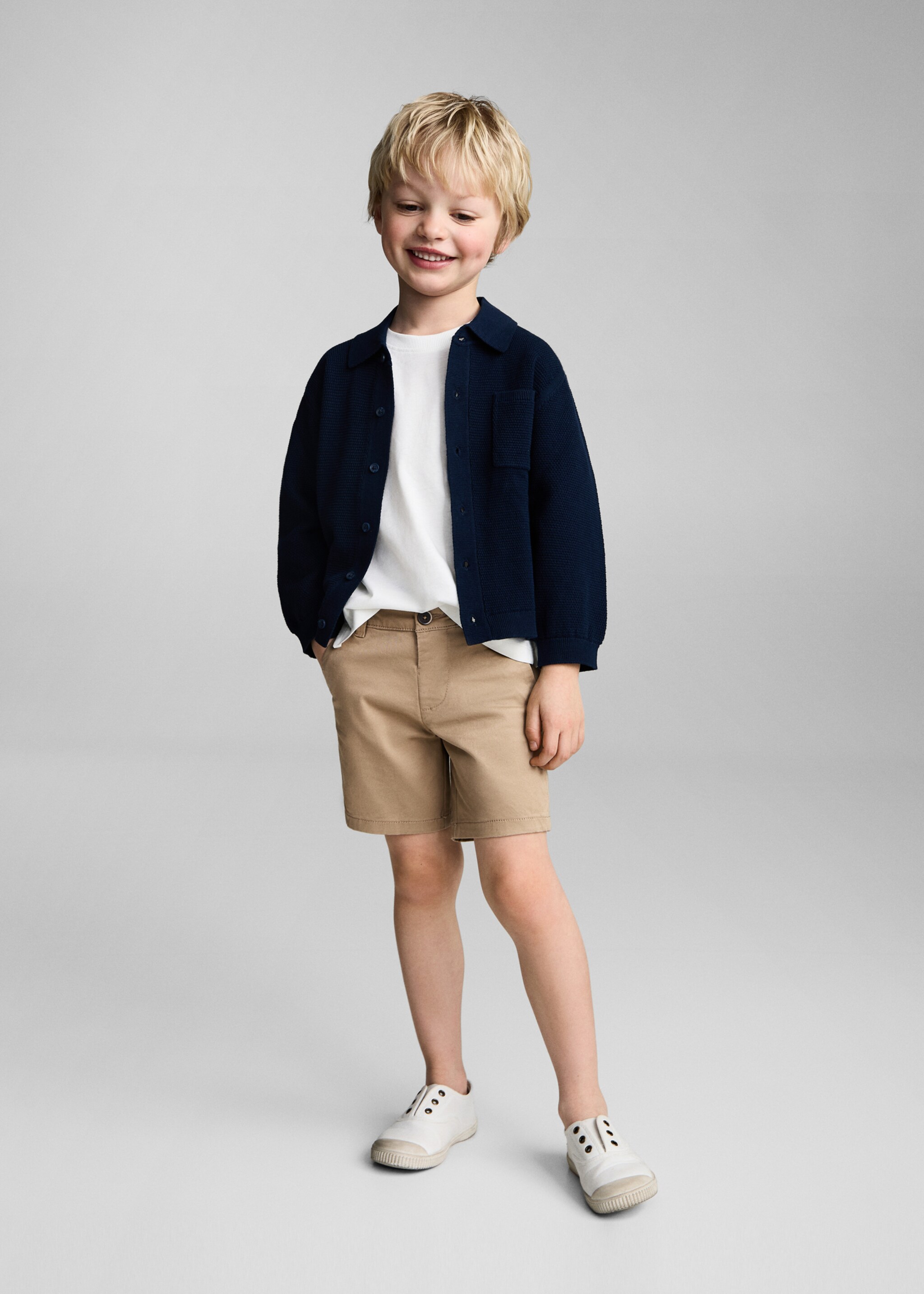 Bermudas algodón - Plano general